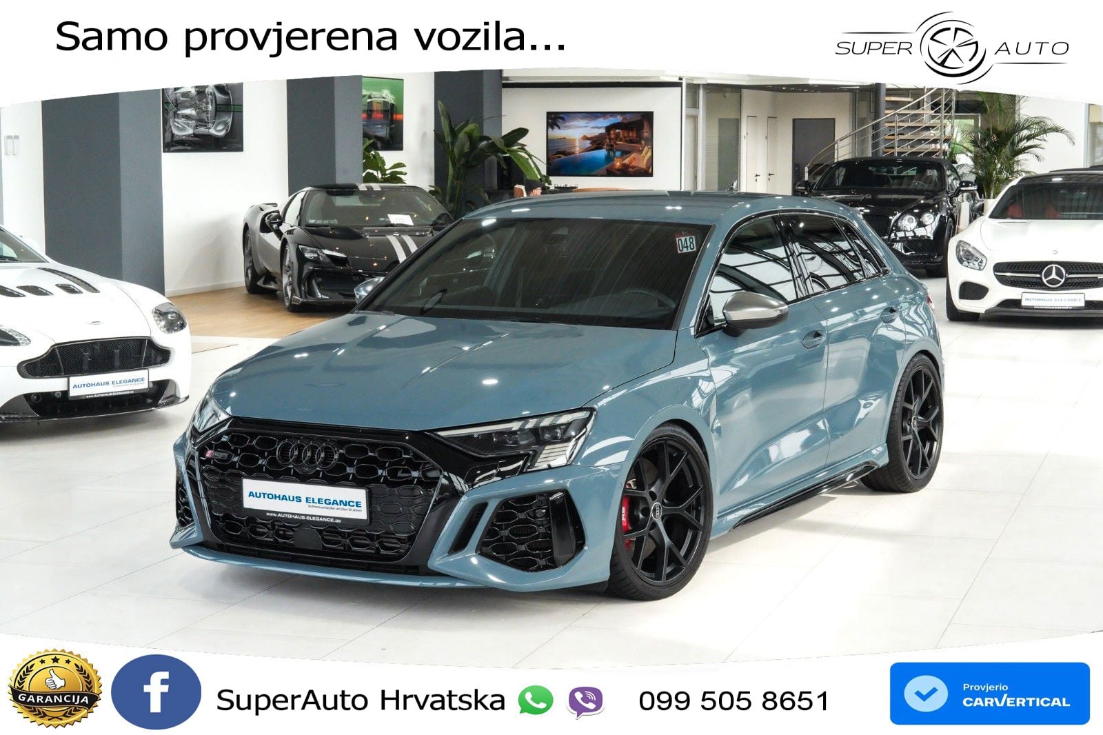 Audi RS3 Sportback 2.5 TFSI (400 KS) quattro S tronic LED+GR SJED+ACC