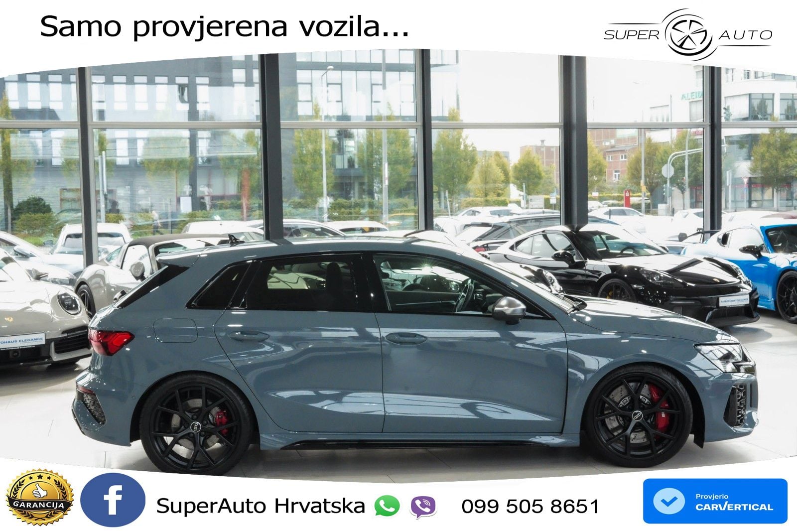 Audi RS3 Sportback 2.5 TFSI (400 KS) quattro S tronic LED+GR SJED+ACC