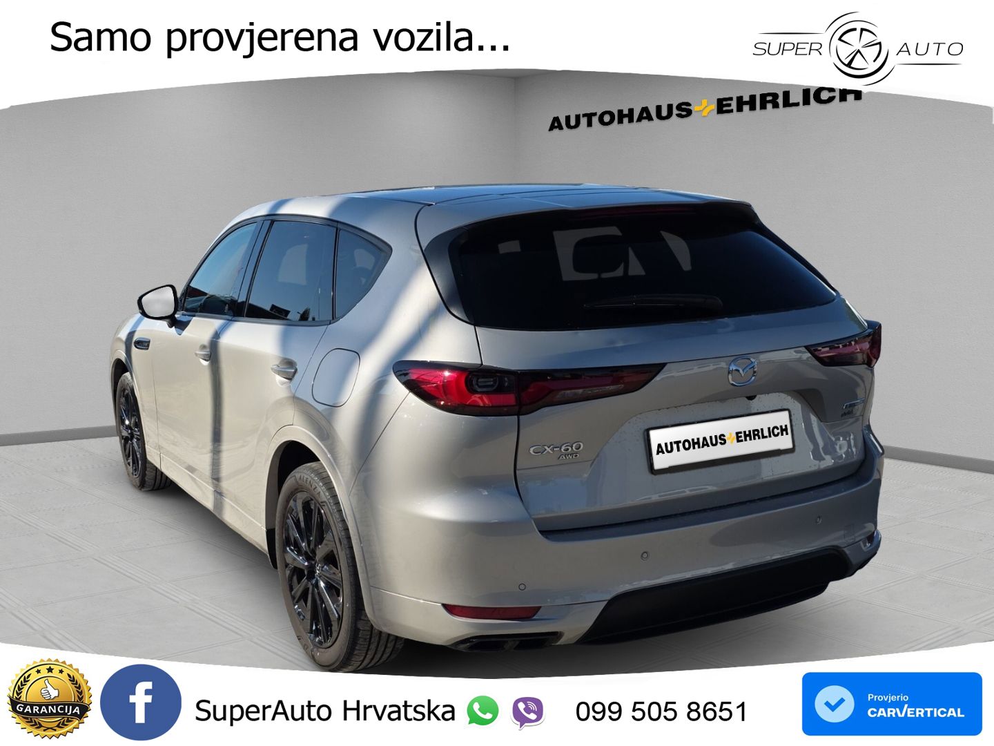 Mazda CX-60 2.5 e-Skyactiv (328 KS) AWD Automatic LED+GR SJED+ACC