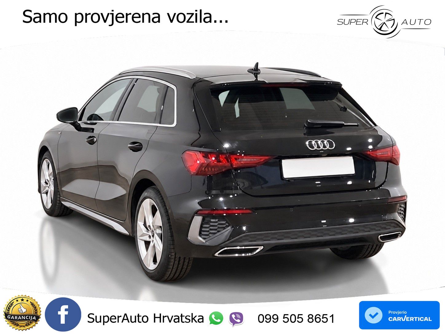 Audi A3 35 TDI (150 KS) S tronic S line LED+GR SJED+ACC