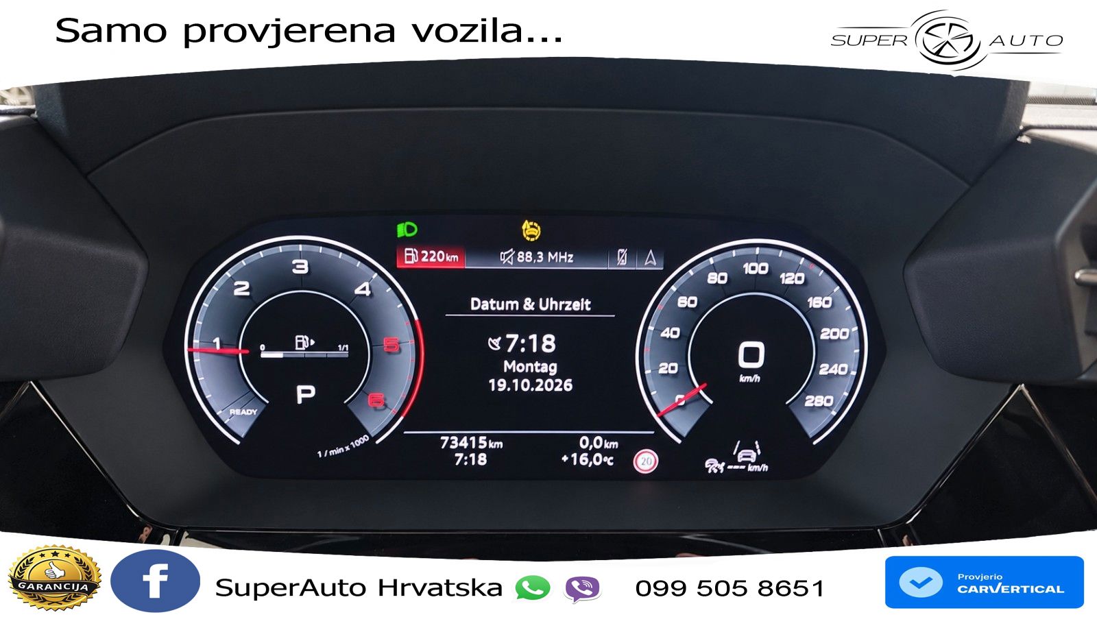 Audi A3 35 TDI (150 KS) S tronic S line LED+GR SJED+ACC