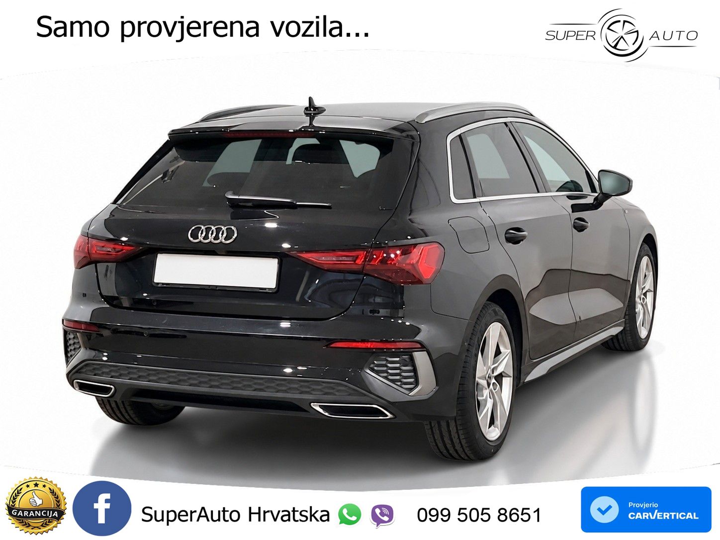 Audi A3 35 TDI (150 KS) S tronic S line LED+GR SJED+ACC