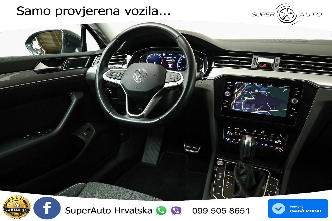 Volkswagen Passat Variant 2.0 TDI (150 KS) DSG Business LED+GR SJED+ACC