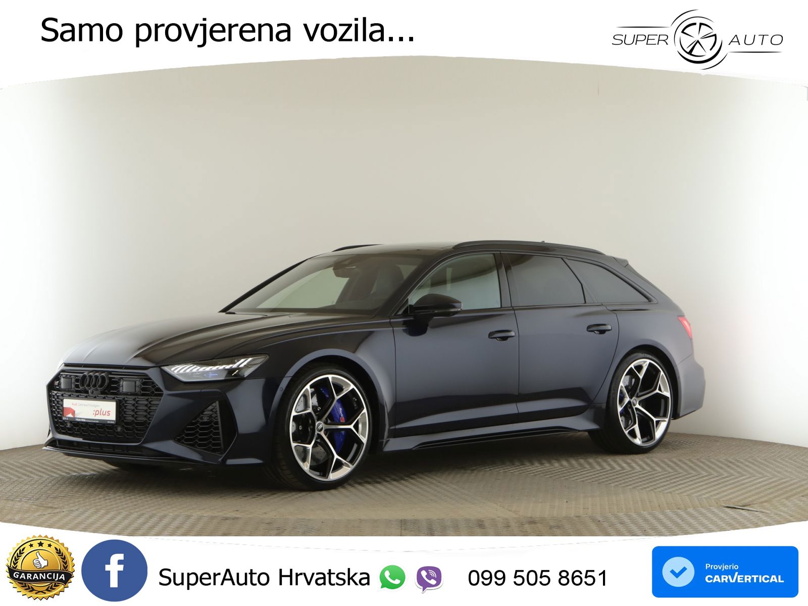 Audi RS6 Avant 4.0 TFSI V8 performance (630 KS)  quattro tiptronic Kuka MATRIX+GR SJED+KAM