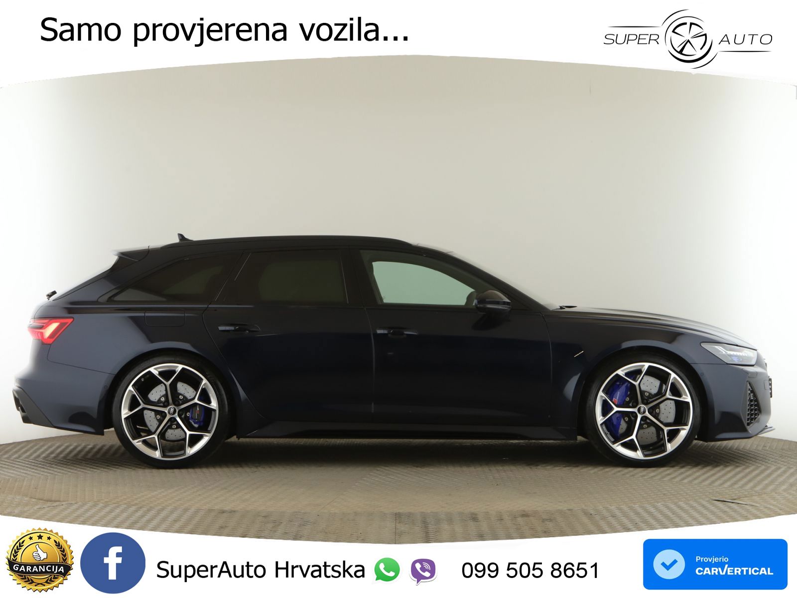 Audi RS6 Avant 4.0 TFSI V8 performance (630 KS)  quattro tiptronic Kuka MATRIX+GR SJED+KAM