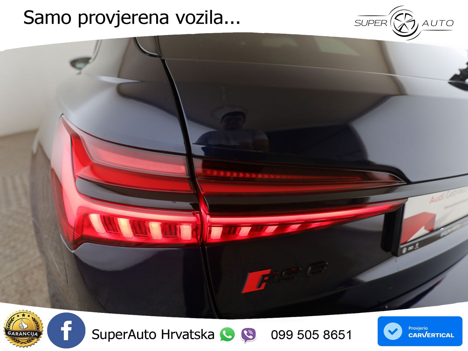 Audi RS6 Avant 4.0 TFSI V8 performance (630 KS)  quattro tiptronic Kuka MATRIX+GR SJED+KAM