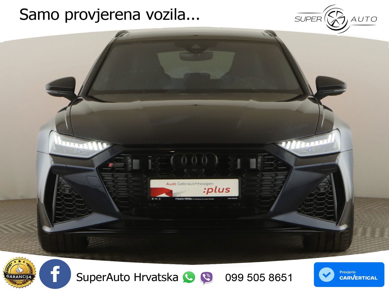 Audi RS6 Avant 4.0 TFSI V8 performance (630 KS)  quattro tiptronic Kuka MATRIX+GR SJED+KAM