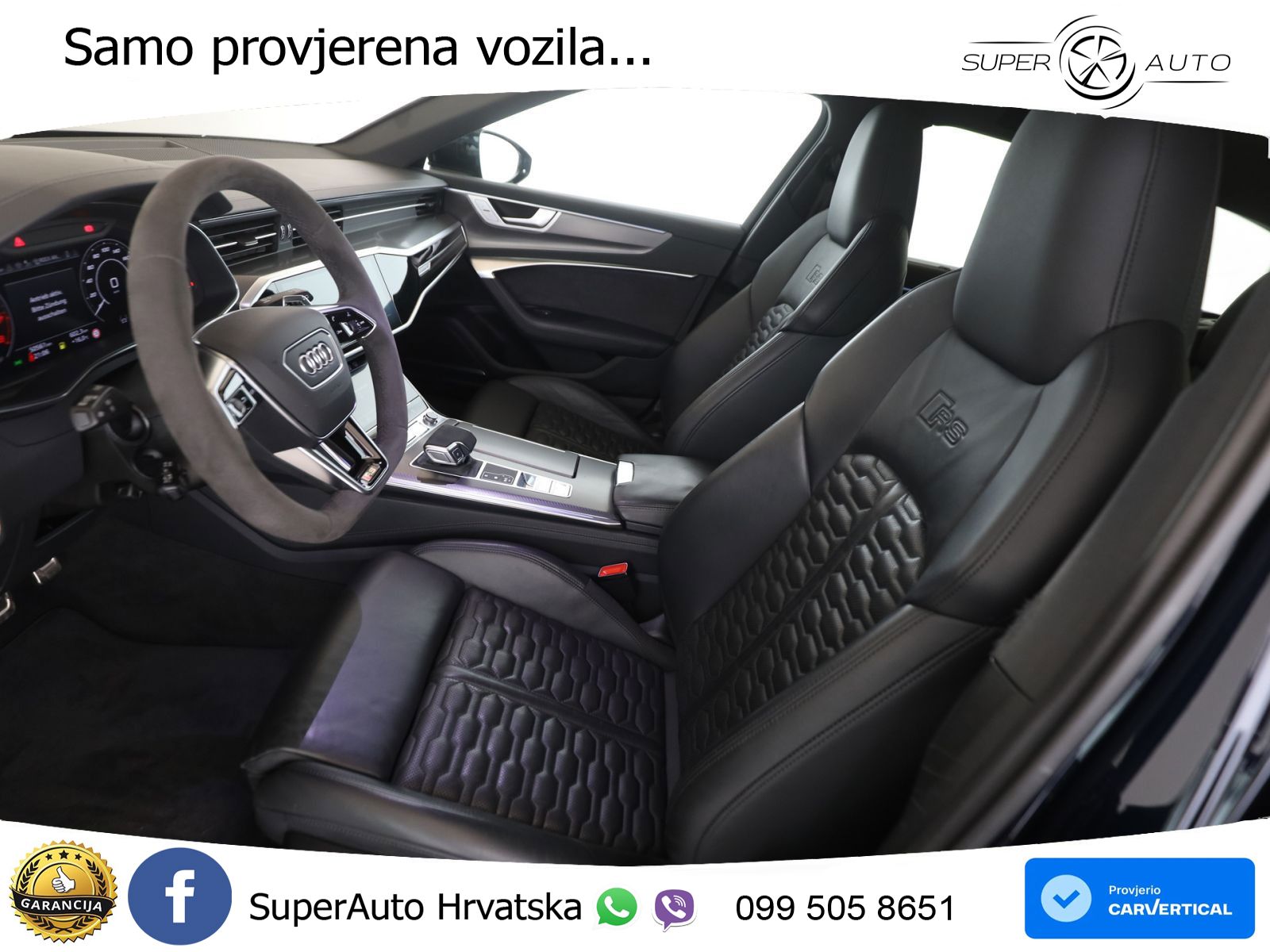 Audi RS6 Avant 4.0 TFSI V8 performance (630 KS)  quattro tiptronic Kuka MATRIX+GR SJED+KAM