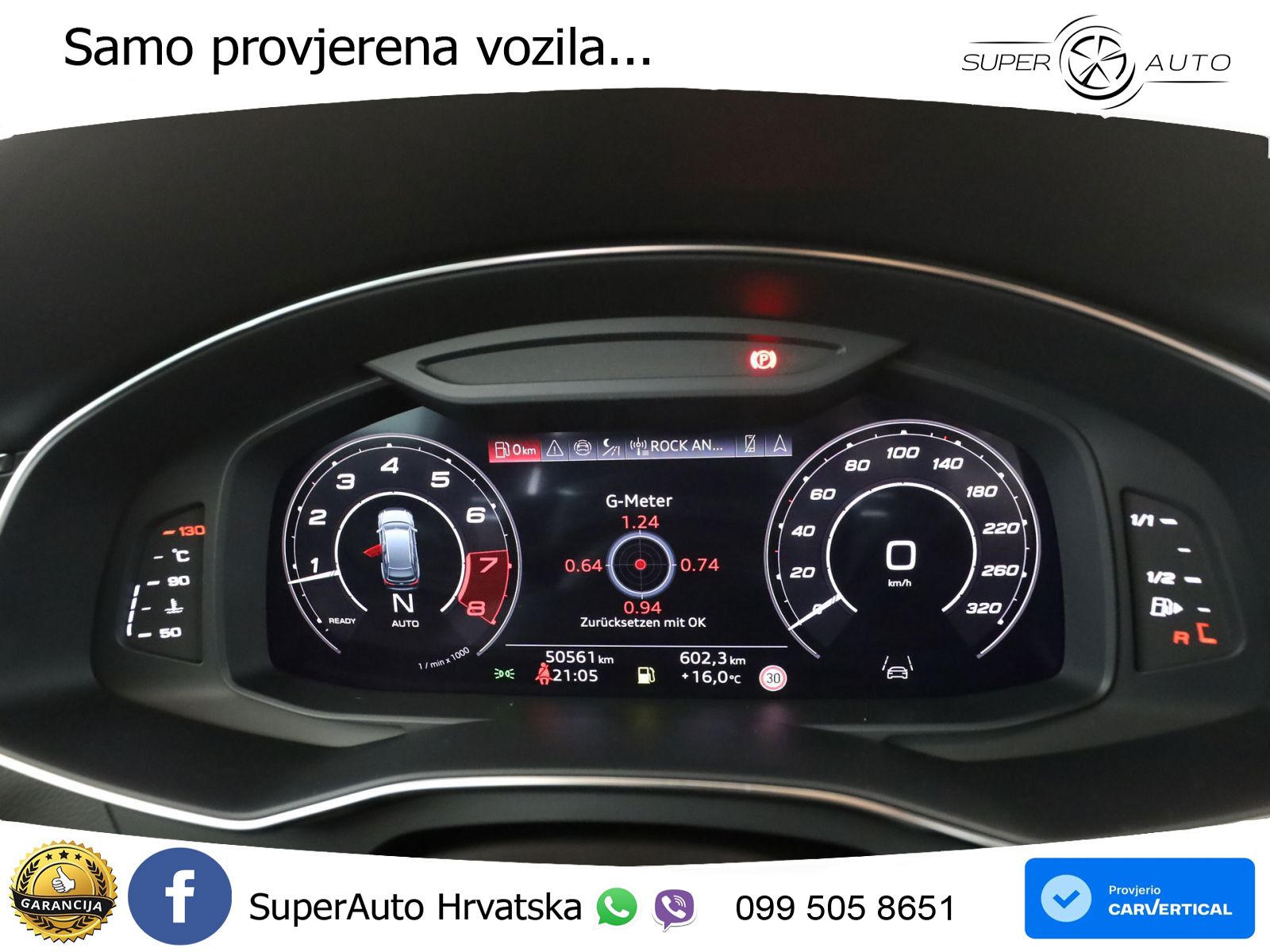 Audi RS6 Avant 4.0 TFSI V8 performance (630 KS)  quattro tiptronic Kuka MATRIX+GR SJED+KAM