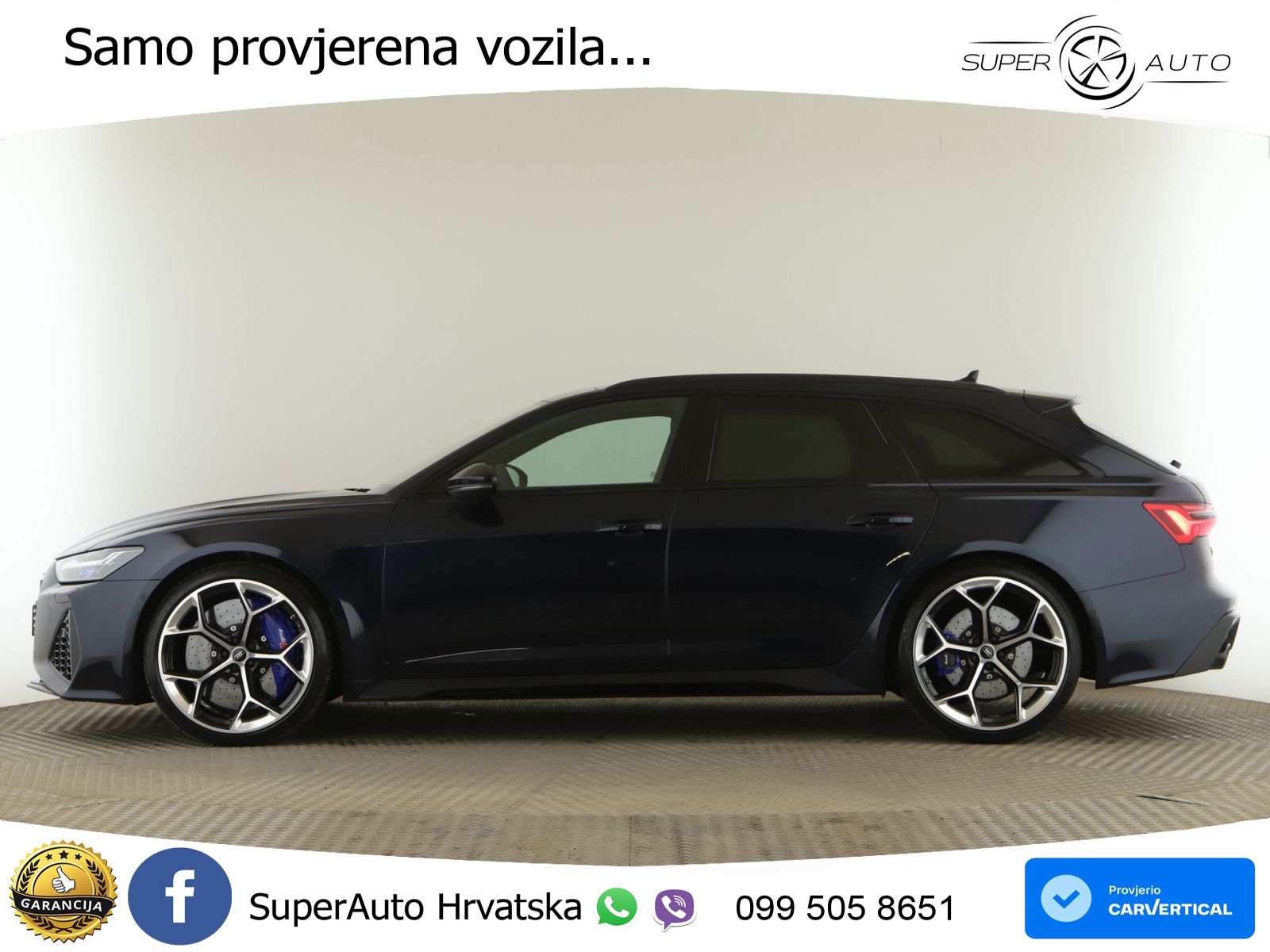 Audi RS6 Avant 4.0 TFSI V8 performance (630 KS)  quattro tiptronic Kuka MATRIX+GR SJED+KAM