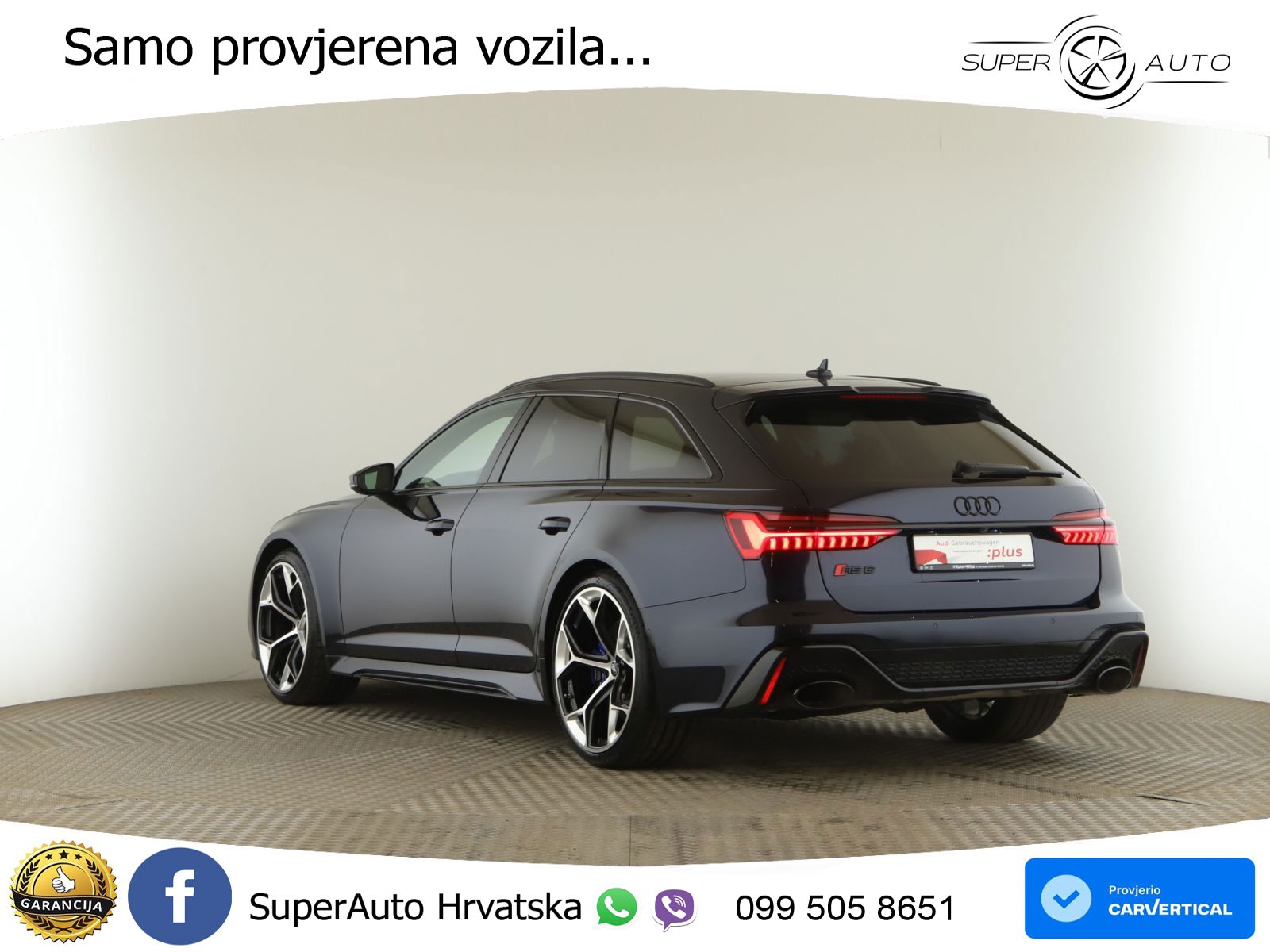 Audi RS6 Avant 4.0 TFSI V8 performance (630 KS)  quattro tiptronic Kuka MATRIX+GR SJED+KAM