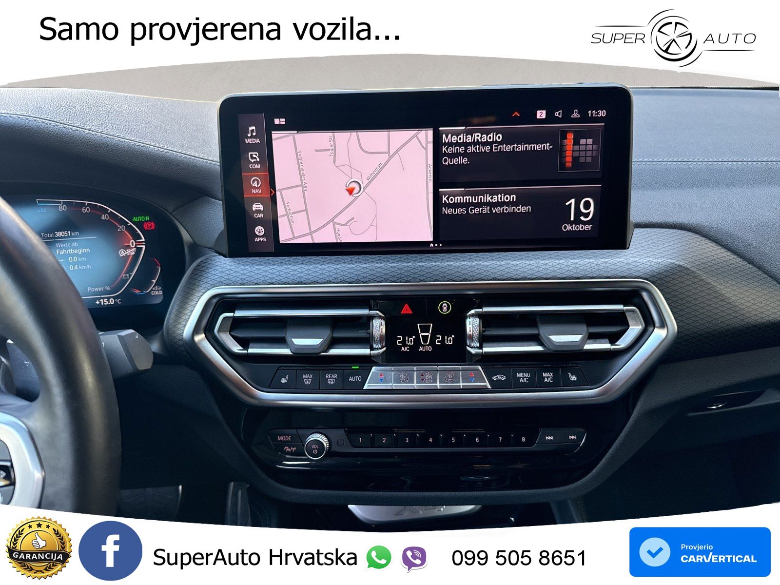 BMW X4 20d (190 KS) xDrive Steptronic M Sport LED+GR SJED+ACC
