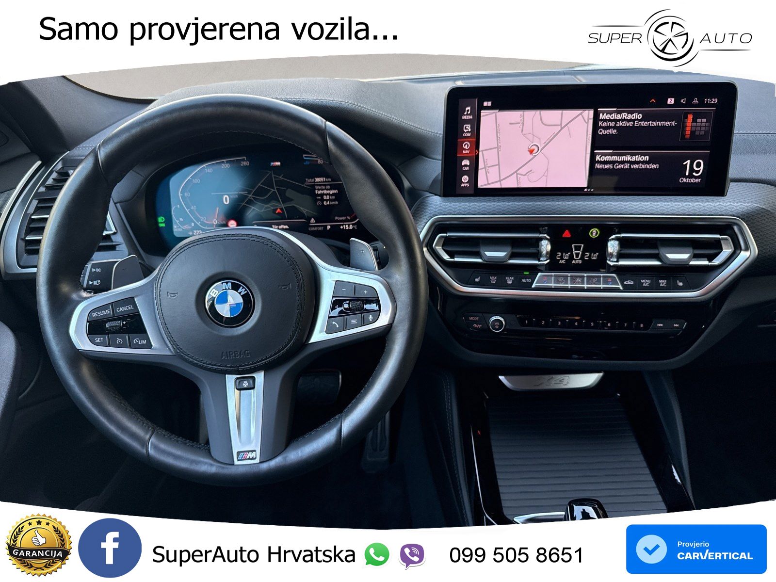 BMW X4 20d (190 KS) xDrive Steptronic M Sport LED+GR SJED+ACC