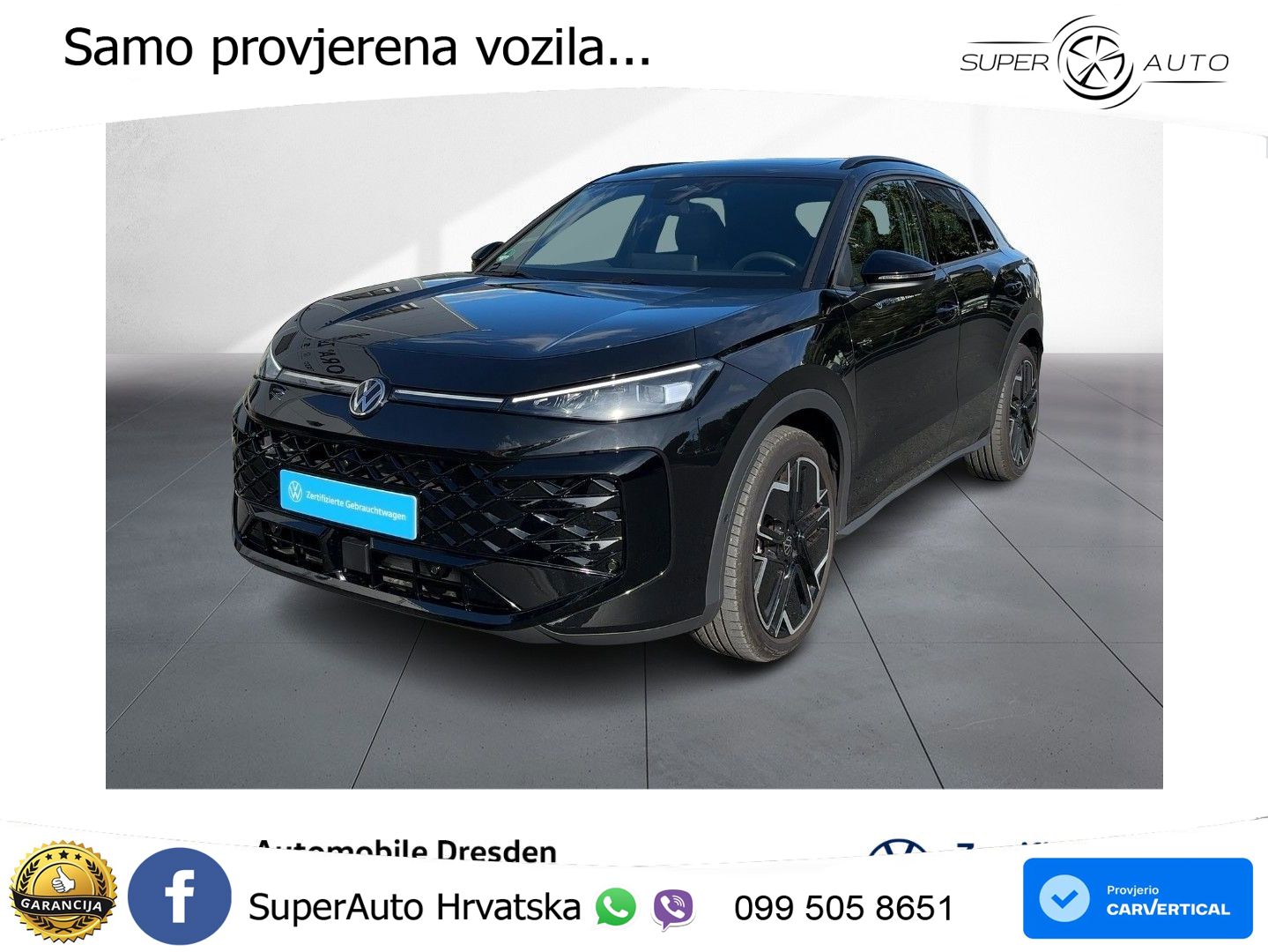 Volkswagen T-Roc 1.5 eTSI (150 KS)  DSG R-Line LED+GR SJED+ACC