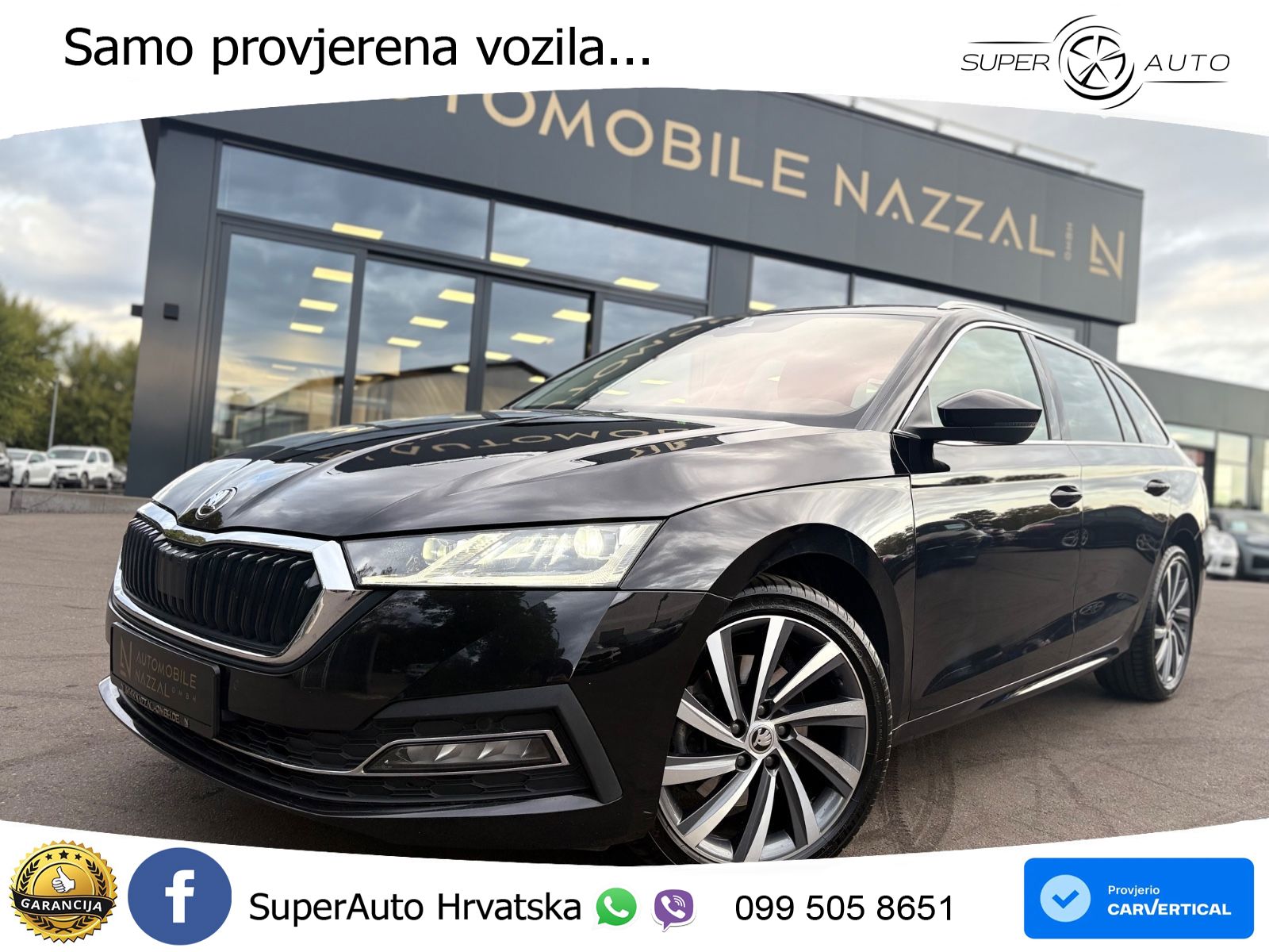 Škoda Octavia Combi RS 2.0 TDI (200 KS) 4x4 DSG SportLine