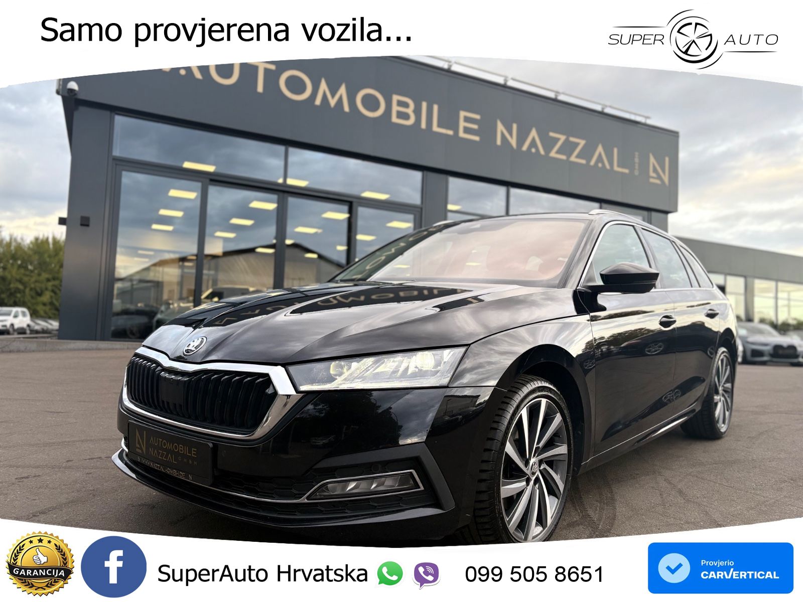 Škoda Octavia Combi RS 2.0 TDI (200 KS) 4x4 DSG SportLine