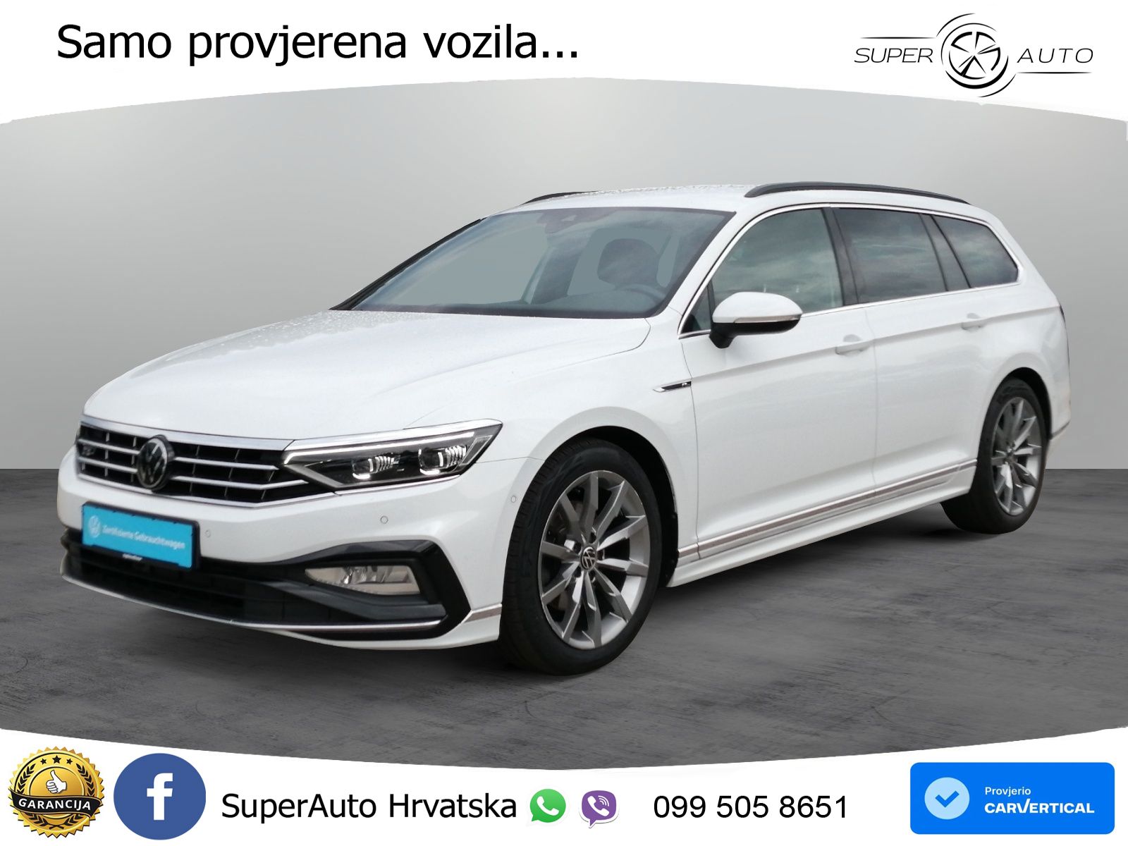 Volkswagen Passat Variant 2.0 TDI (150 KS) DSG R-Line MATRIX+GR SJED+KAM