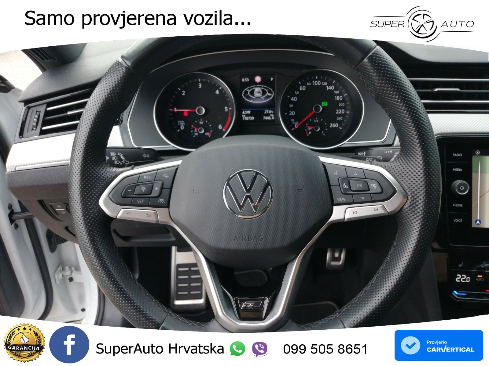 Volkswagen Passat Variant 2.0 TDI (150 KS) DSG R-Line MATRIX+GR SJED+KAM