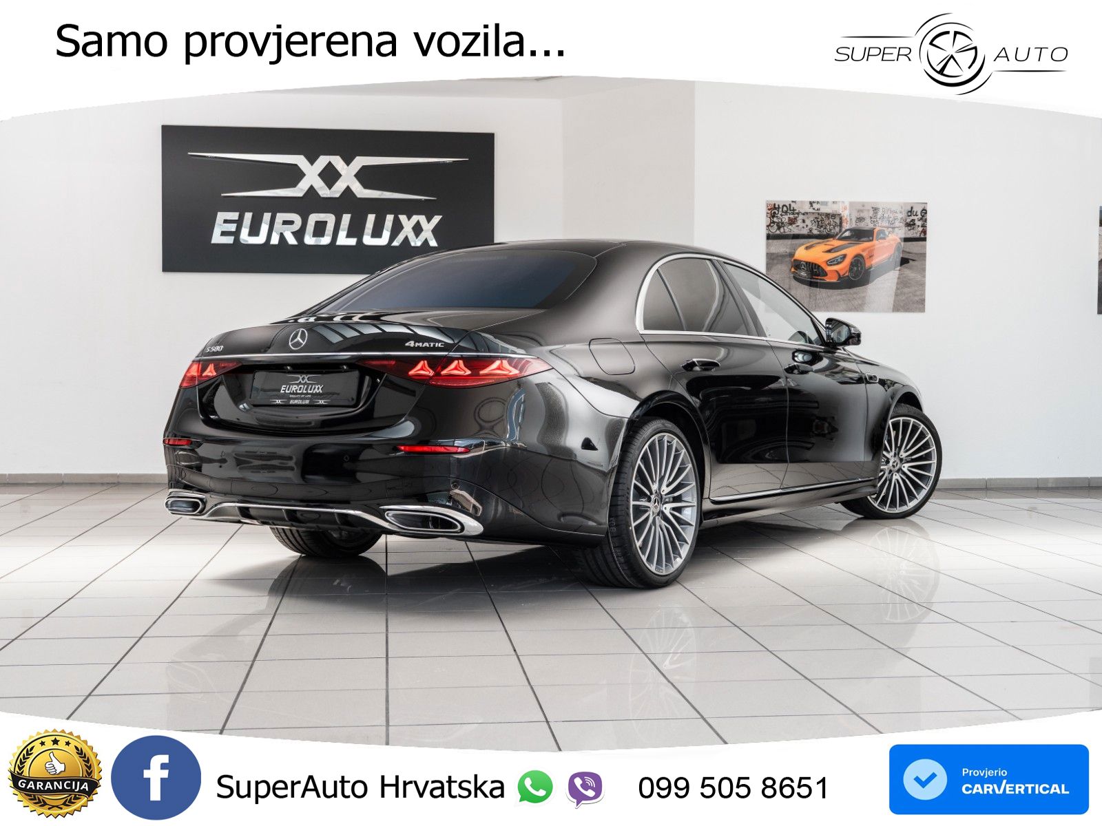 Mercedes S 580 V8 (537 KS) EQ Boost 4MATIC 9G-TRONIC LED+GR SJED+ACC