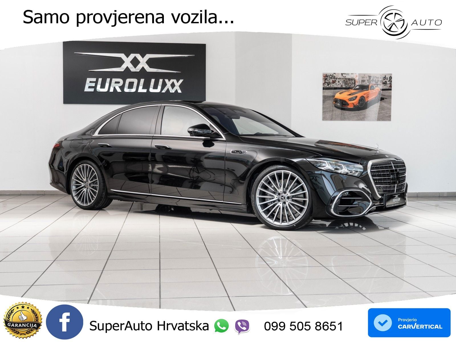 Mercedes S 580 V8 (537 KS) EQ Boost 4MATIC 9G-TRONIC LED+GR SJED+ACC