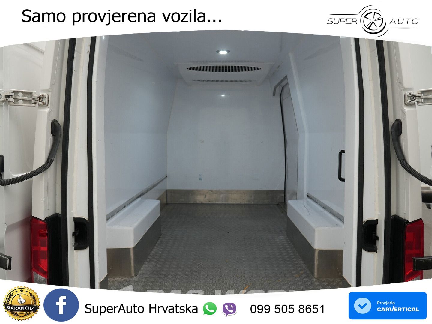 Volkswagen Crafter 140pk Koelwagen Kerstner Cooljet L3H3 AC 140 KS