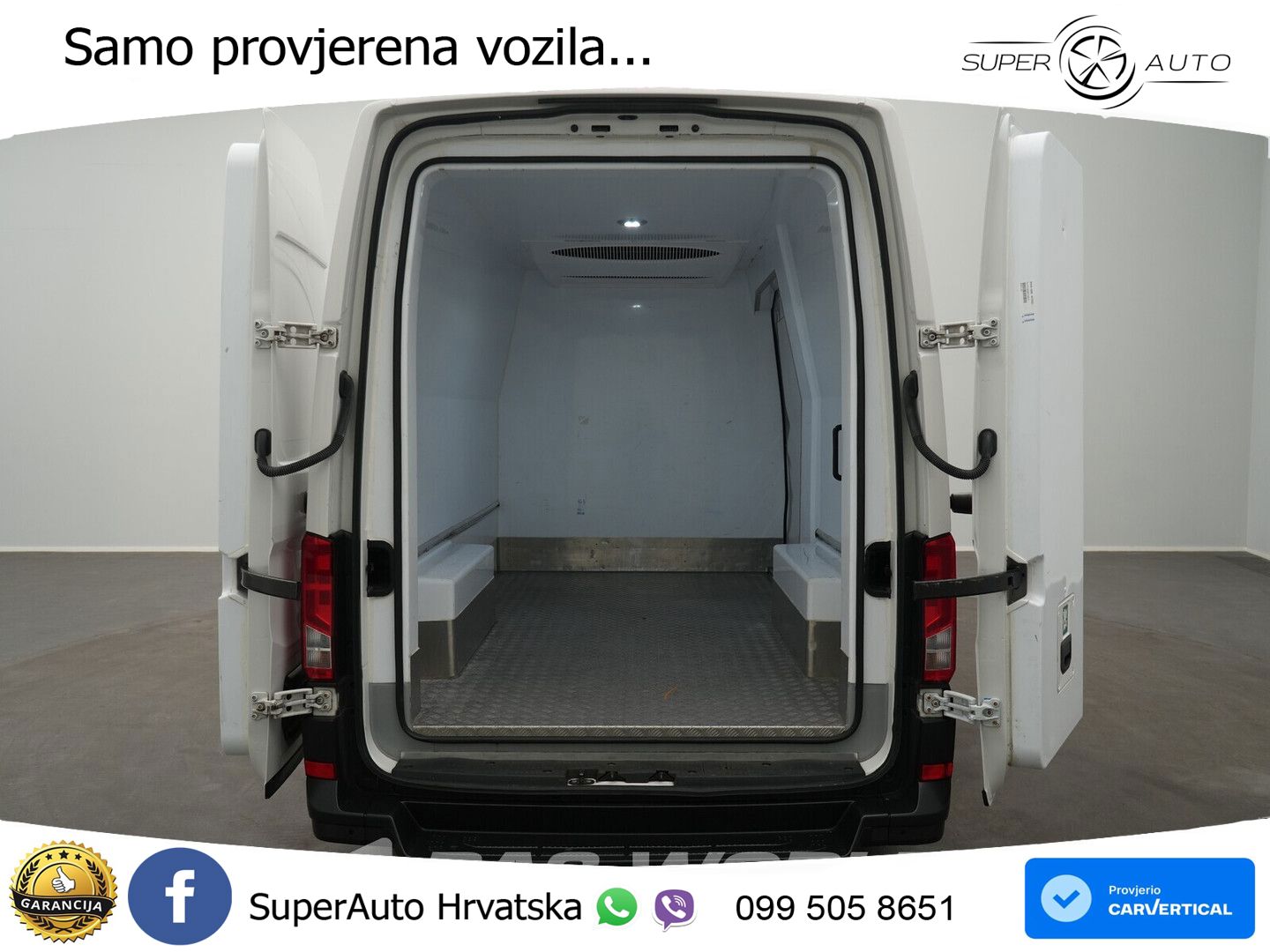 Volkswagen Crafter 140pk Koelwagen Kerstner Cooljet L3H3 AC 140 KS