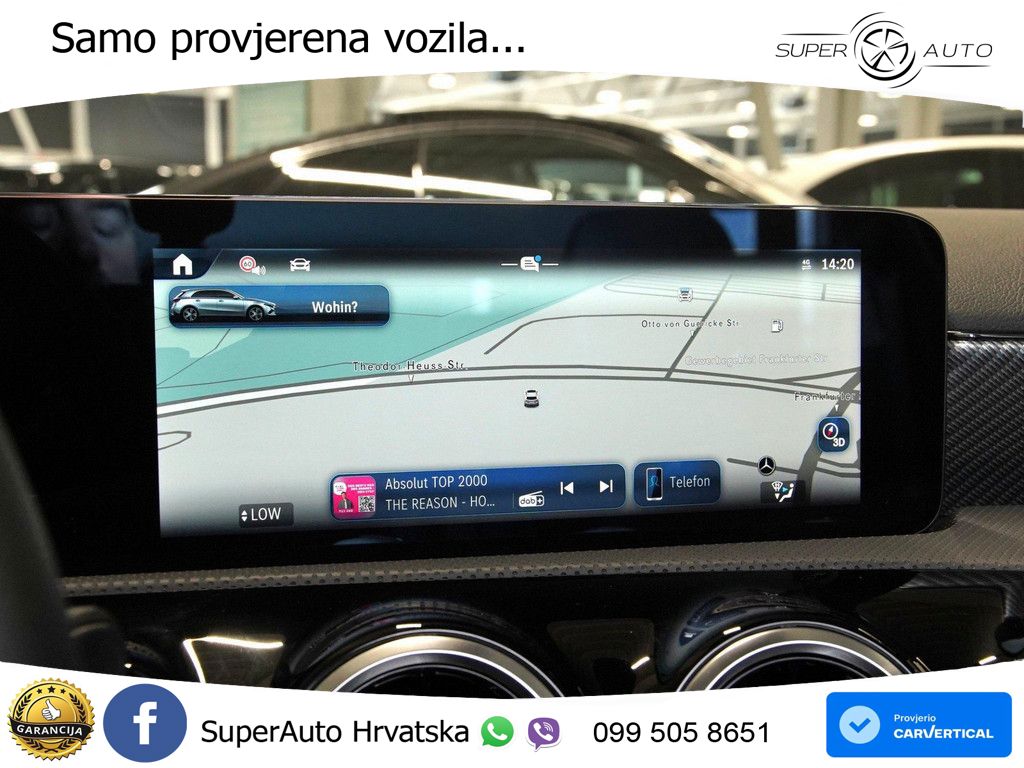 Mercedes-Benz A 180 7G-DCT LED+GR SJED+ACC