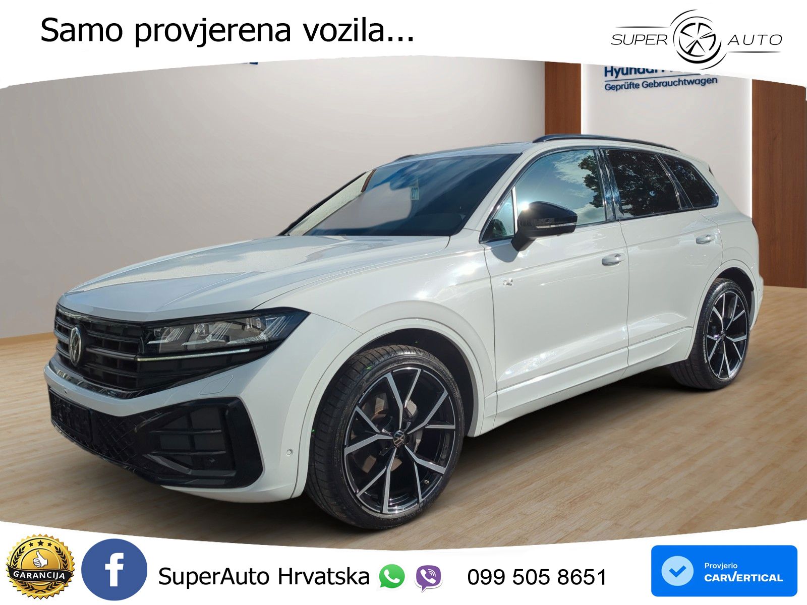 Volkswagen Touareg 3.0 V6 TDI (286 KS) 4MOTION Tiptronic ZRAČNI+ACC+GR SJED+KAM+PANO