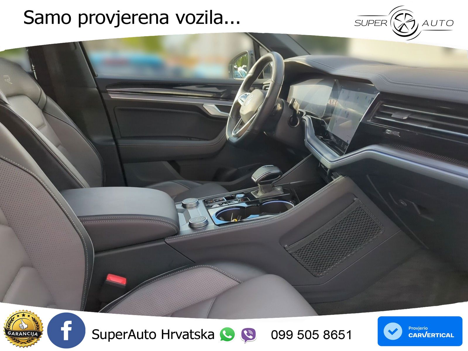 Volkswagen Touareg 3.0 V6 TDI (286 KS) 4MOTION Tiptronic ZRAČNI+ACC+GR SJED+KAM+PANO