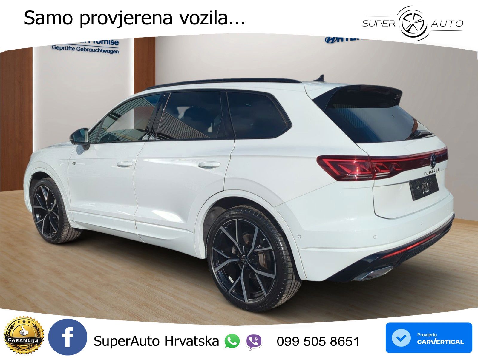 Volkswagen Touareg 3.0 V6 TDI (286 KS) 4MOTION Tiptronic ZRAČNI+ACC+GR SJED+KAM+PANO