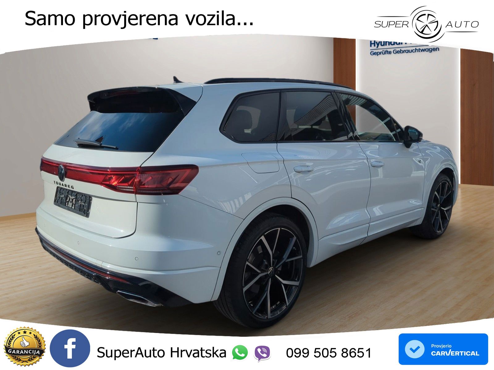 Volkswagen Touareg 3.0 V6 TDI (286 KS) 4MOTION Tiptronic ZRAČNI+ACC+GR SJED+KAM+PANO