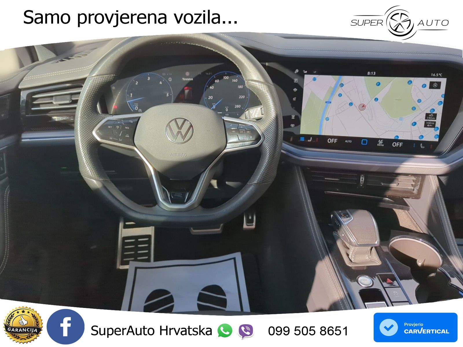 Volkswagen Touareg 3.0 V6 TDI (286 KS) 4MOTION Tiptronic ZRAČNI+ACC+GR SJED+KAM+PANO