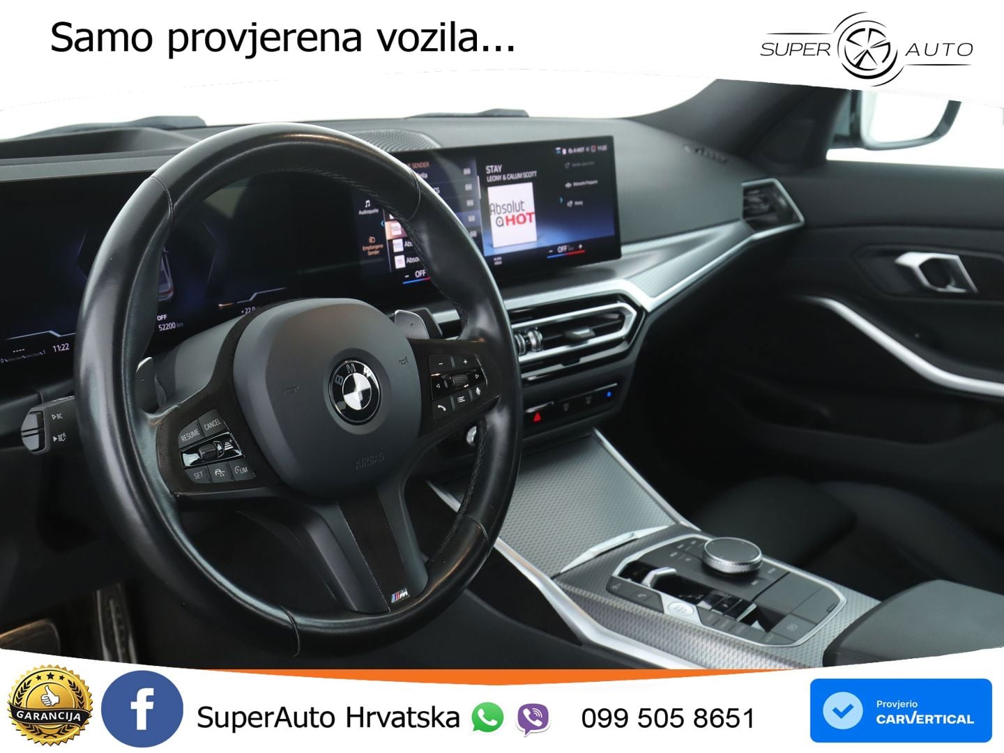 BMW 320d (190 KS) Steptronic M Sport LED+GR SJED+ACC