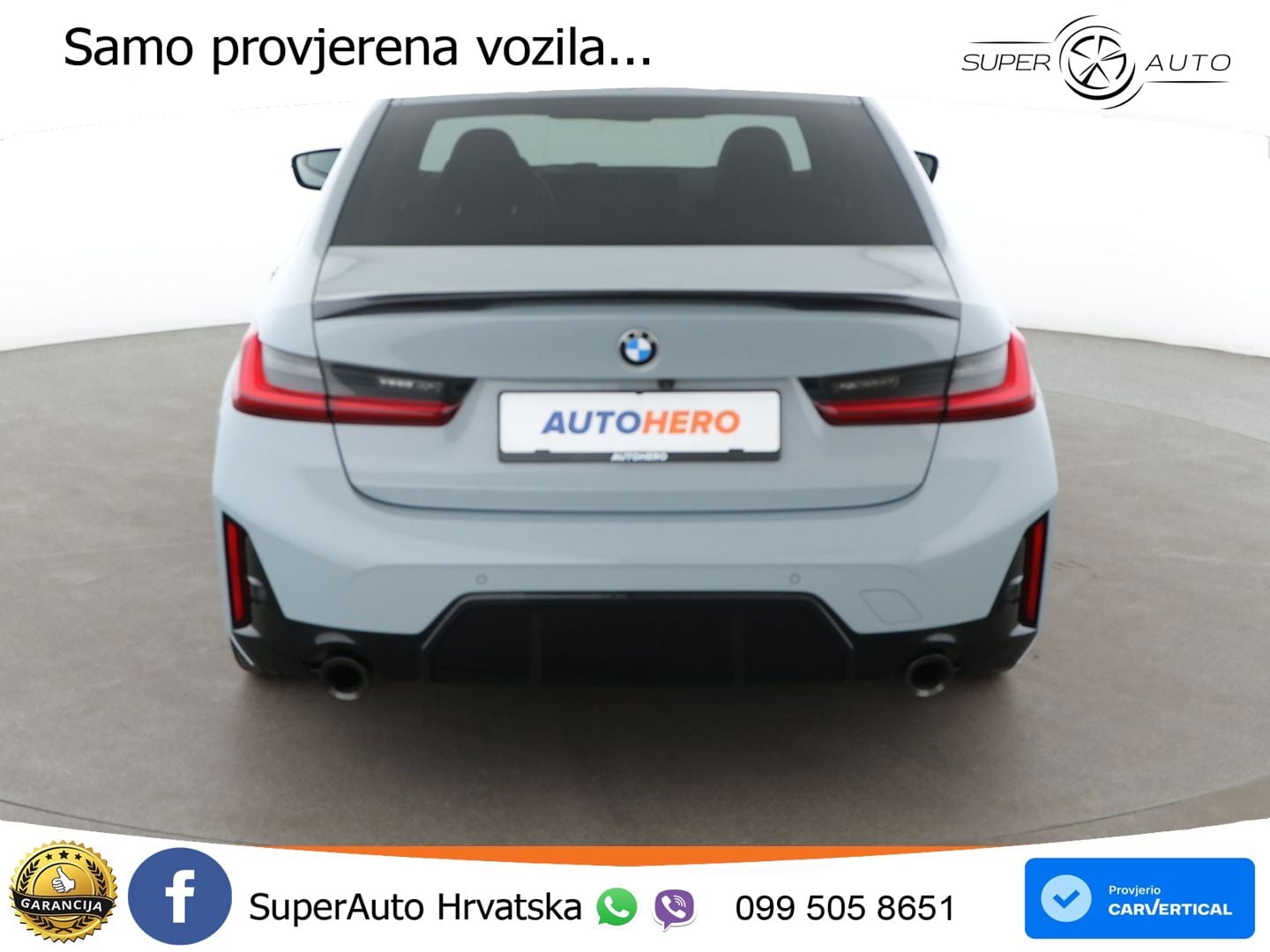 BMW 320d (190 KS) Steptronic M Sport LED+GR SJED+ACC