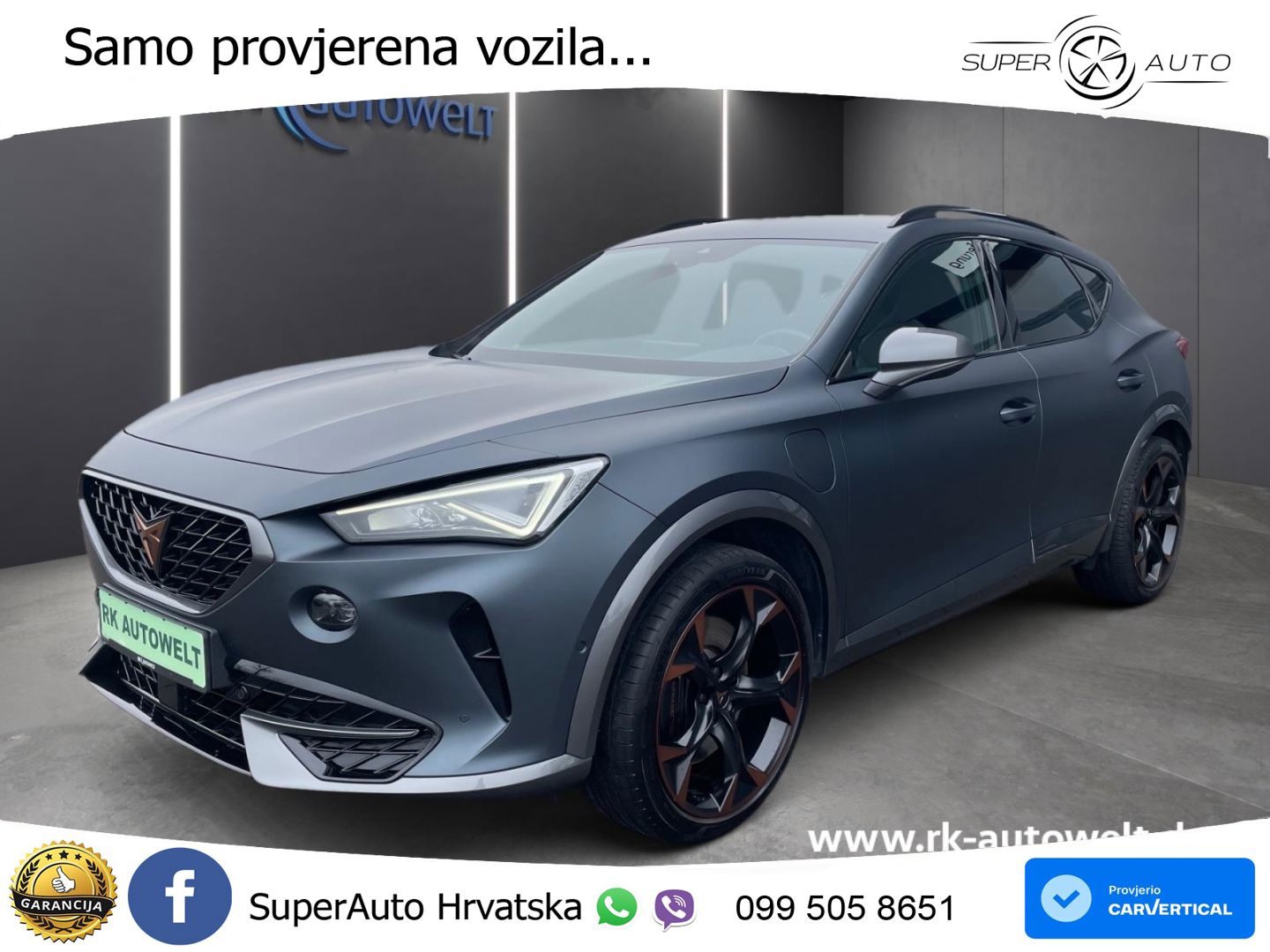 Cupra Formentor 1.4 TSI (245 KS) e-Hybrid DSG VZ LED+GR SJED+ACC