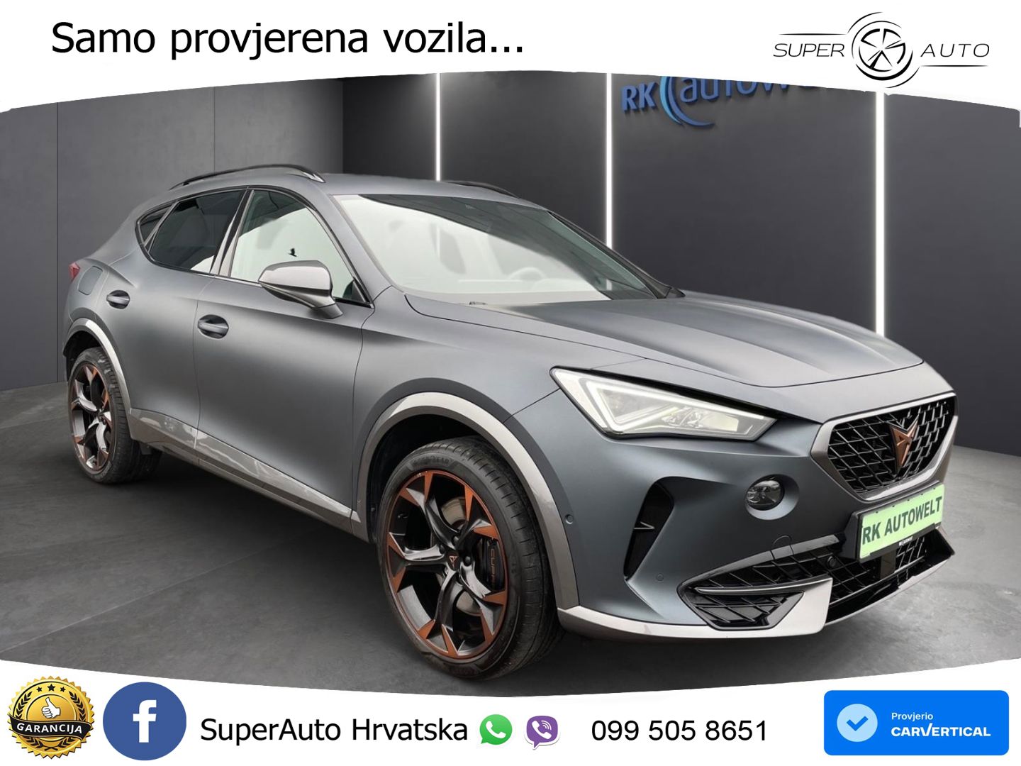 Cupra Formentor 1.4 TSI (245 KS) e-Hybrid DSG VZ LED+GR SJED+ACC