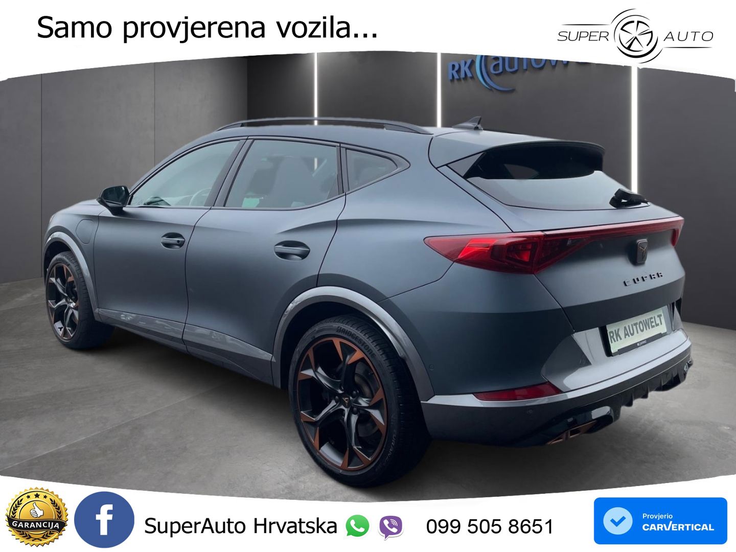Cupra Formentor 1.4 TSI (245 KS) e-Hybrid DSG VZ LED+GR SJED+ACC