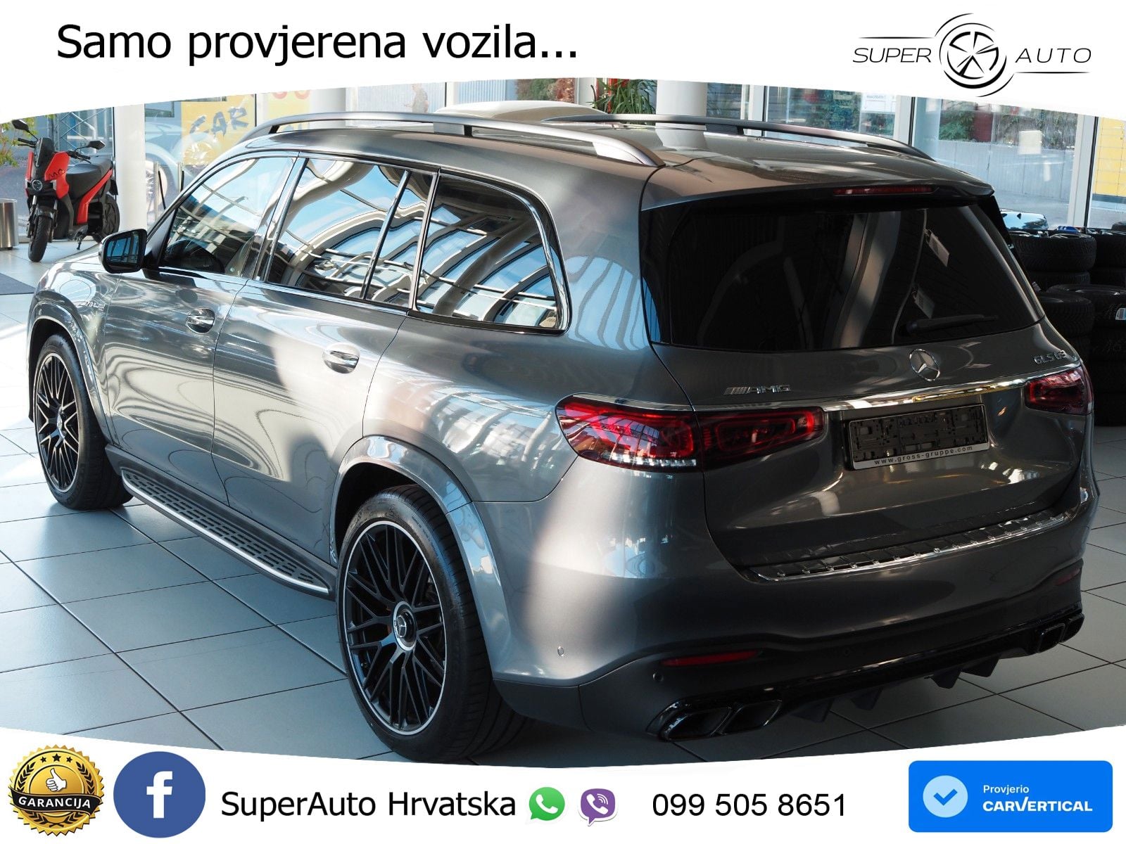 Mercedes-Benz GLS AMG GLS 63 V8 EQ Boost 4MATIC+ TCT ACC+HEAD+4xGR SJED+360+PANO