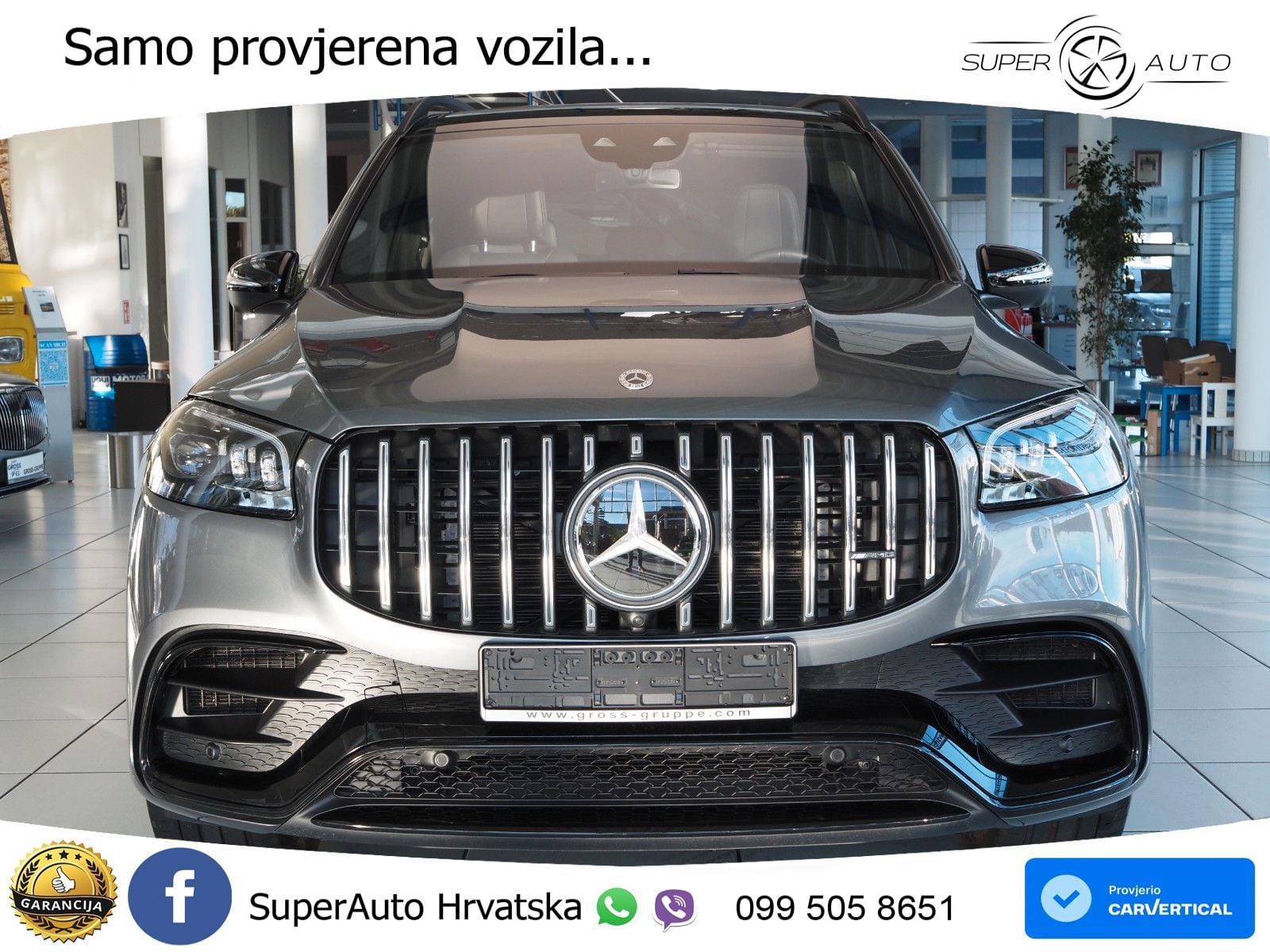 Mercedes-Benz GLS AMG GLS 63 V8 EQ Boost 4MATIC+ TCT ACC+HEAD+4xGR SJED+360+PANO