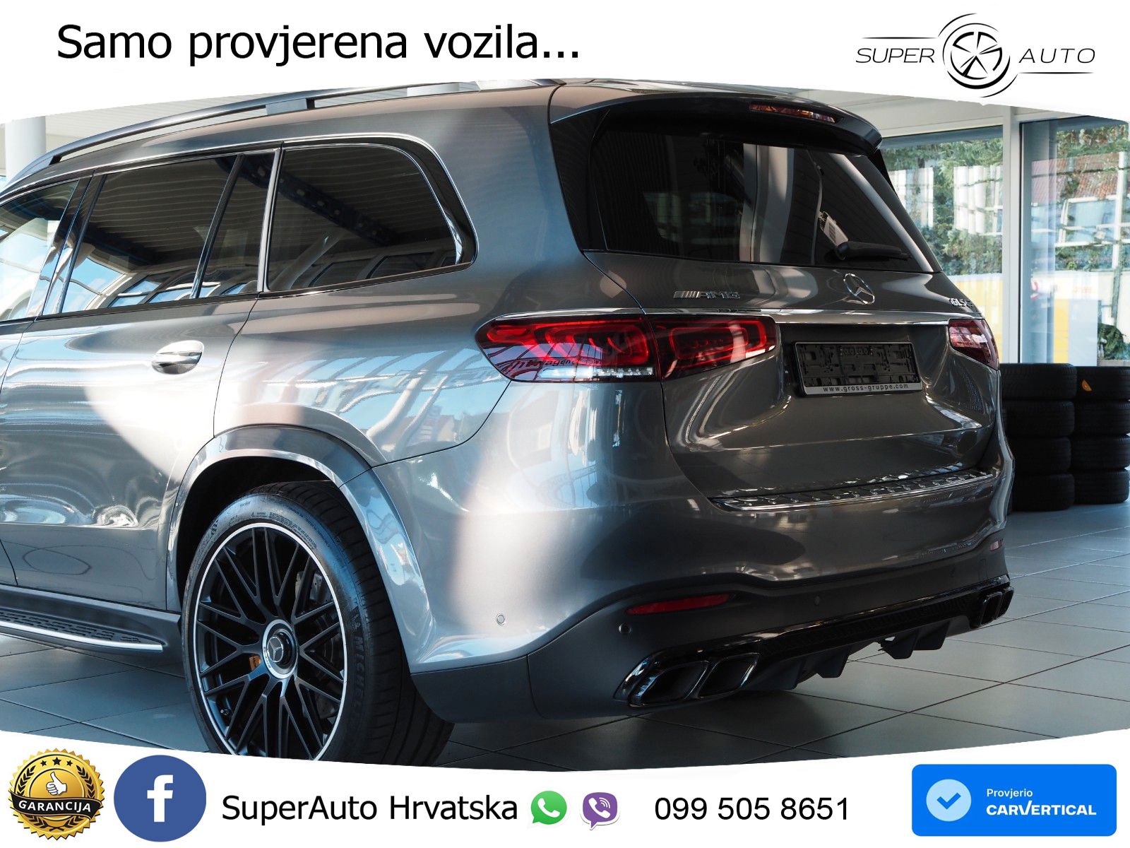 Mercedes-Benz GLS AMG GLS 63 V8 EQ Boost 4MATIC+ TCT ACC+HEAD+4xGR SJED+360+PANO