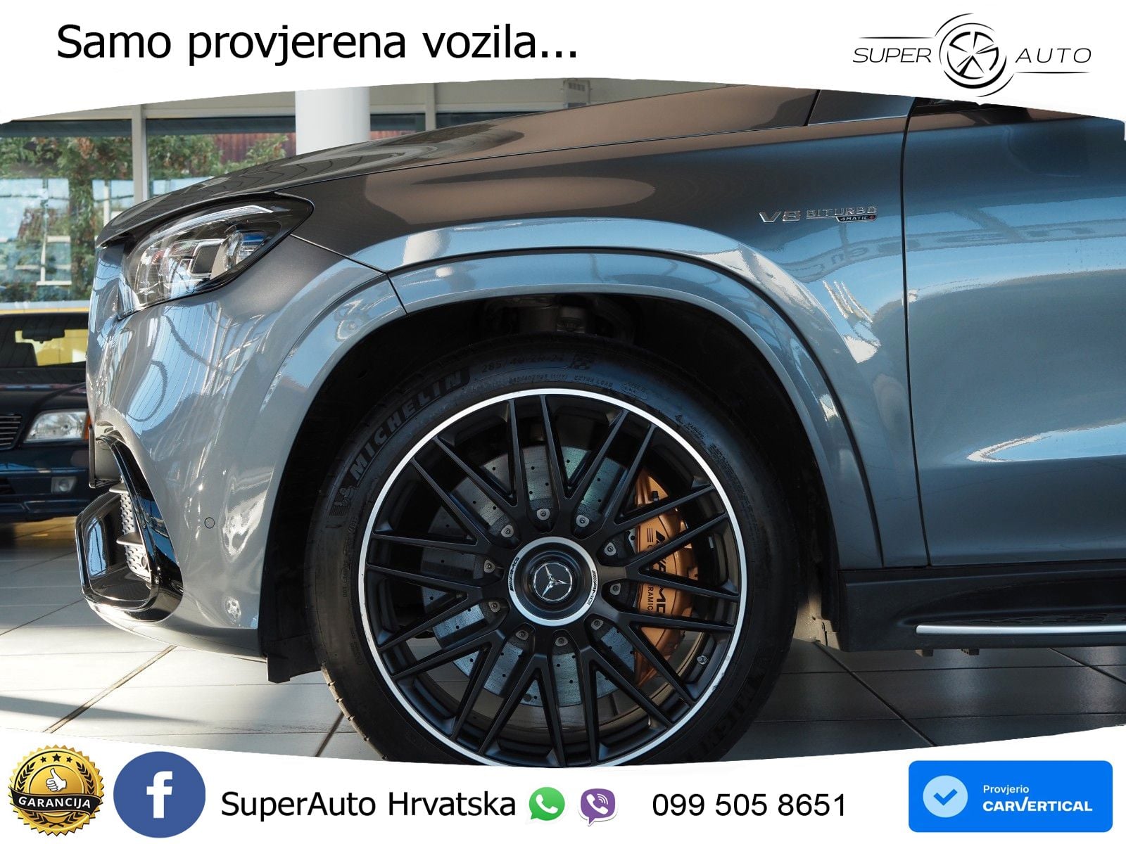 Mercedes-Benz GLS AMG GLS 63 V8 EQ Boost 4MATIC+ TCT ACC+HEAD+4xGR SJED+360+PANO