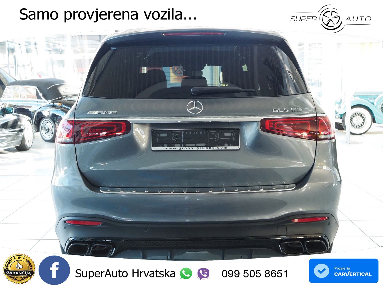 Mercedes-Benz GLS AMG GLS 63 V8 EQ Boost 4MATIC+ TCT ACC+HEAD+4xGR SJED+360+PANO