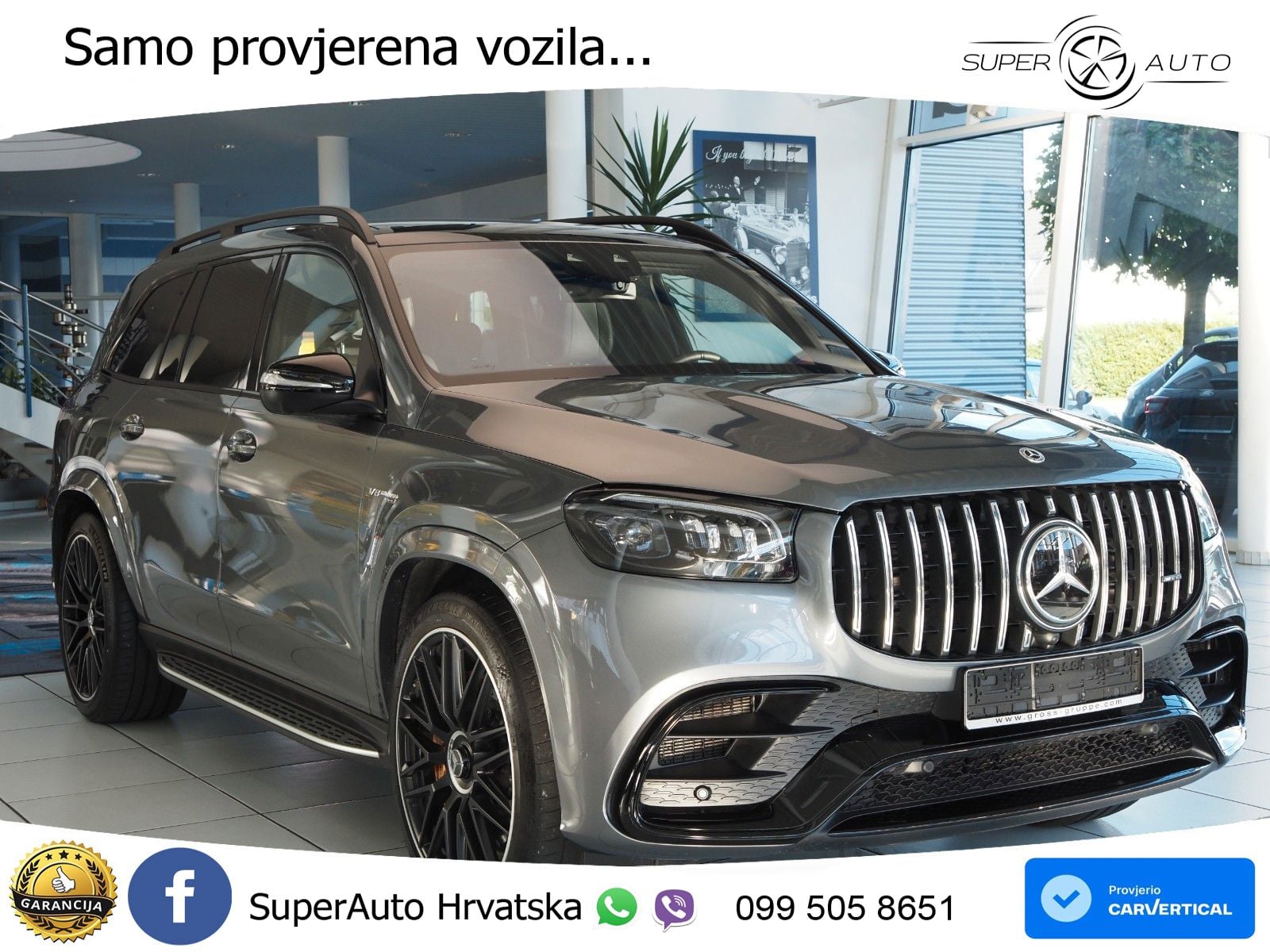 Mercedes-Benz GLS AMG GLS 63 V8 EQ Boost 4MATIC+ TCT ACC+HEAD+4xGR SJED+360+PANO