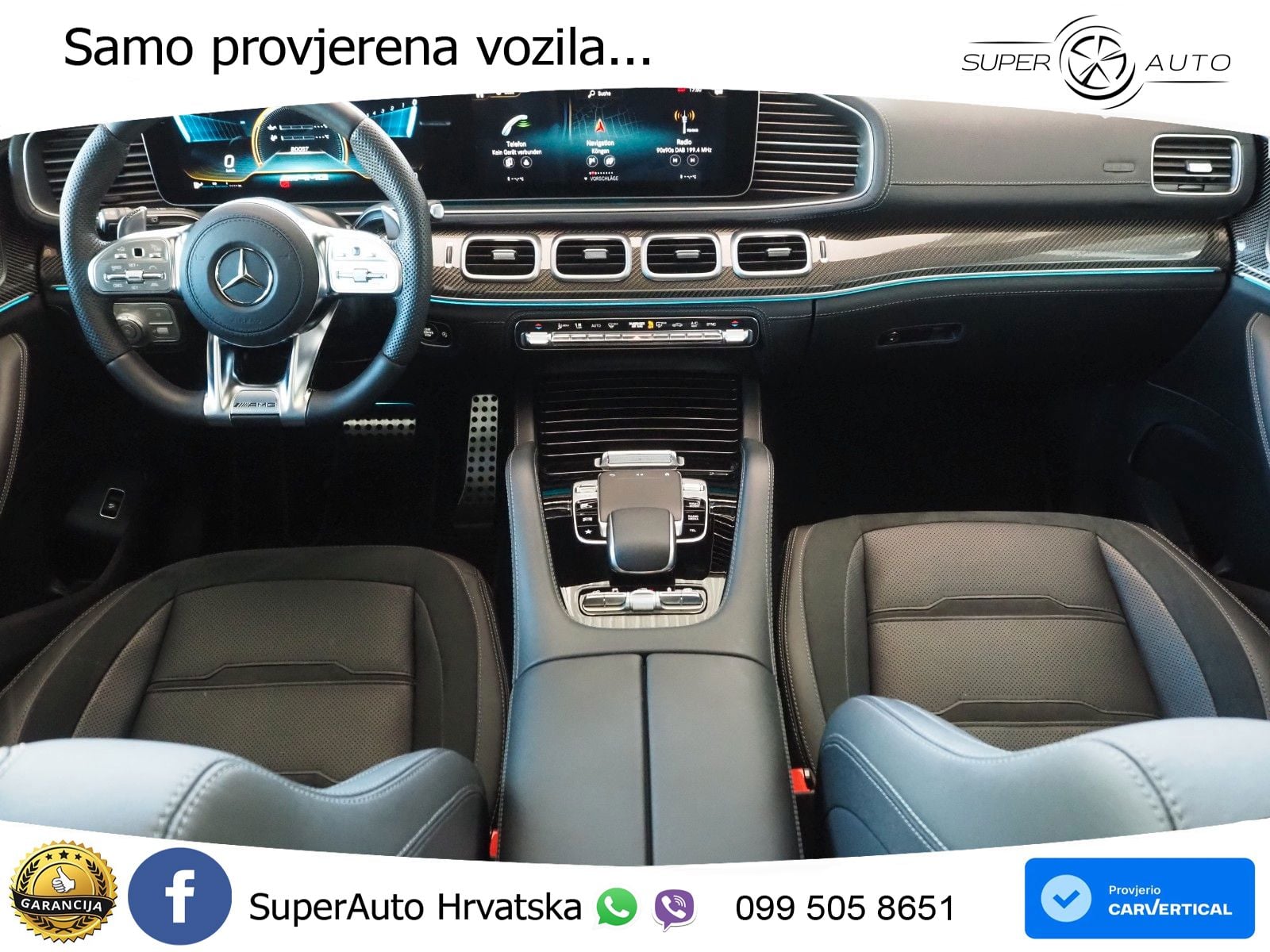 Mercedes-Benz GLS AMG GLS 63 V8 EQ Boost 4MATIC+ TCT ACC+HEAD+4xGR SJED+360+PANO