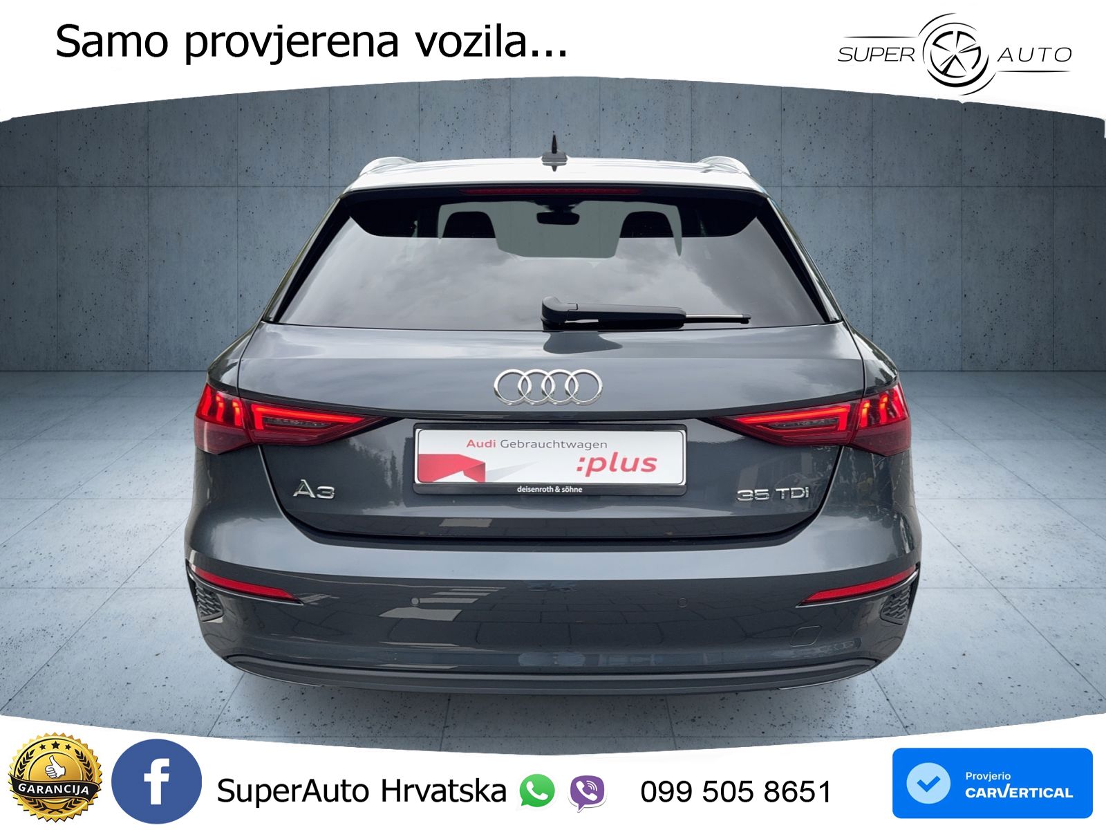 Audi A3 35 TDI (150 KS)