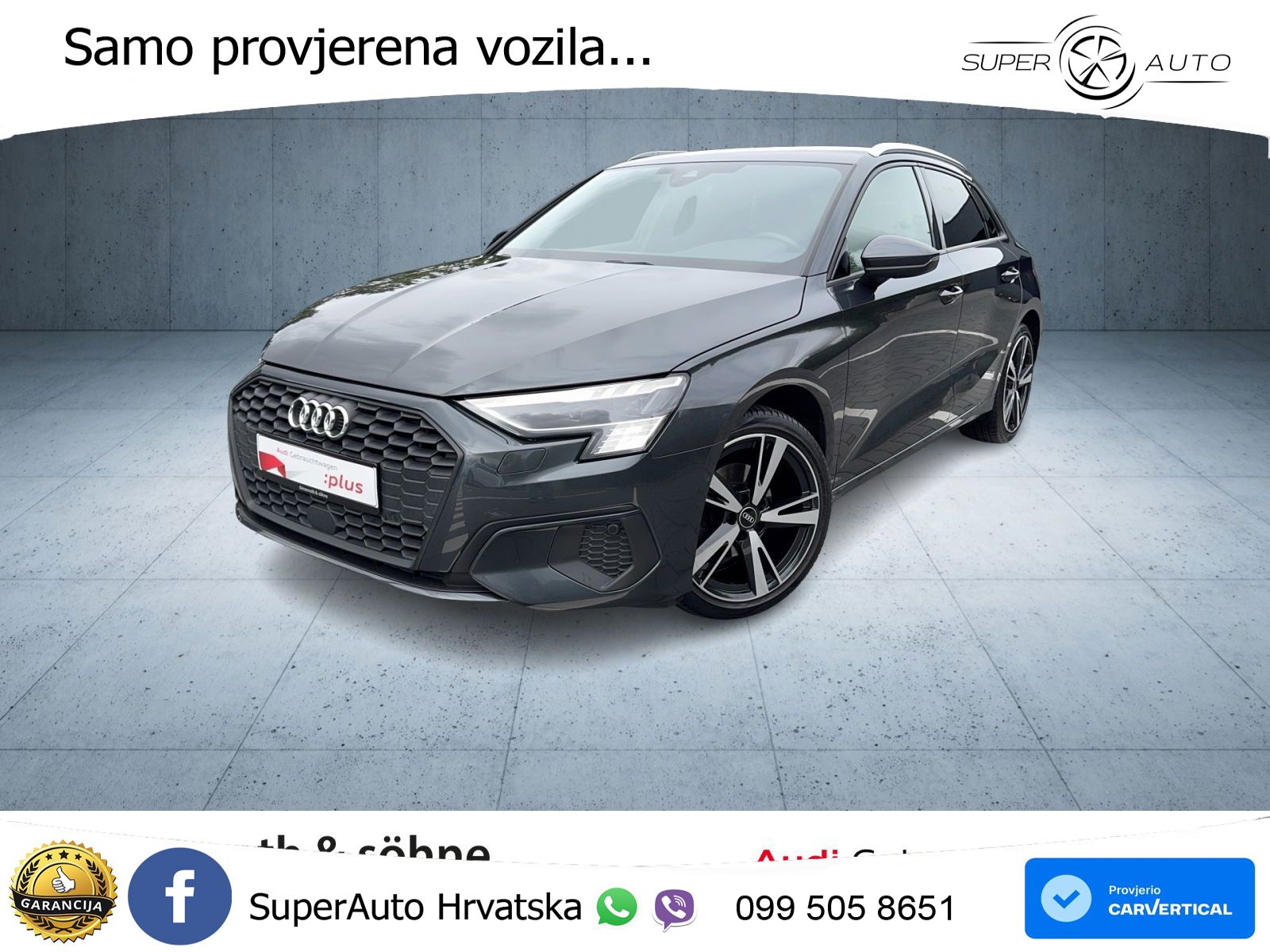 Audi A3 35 TDI (150 KS)