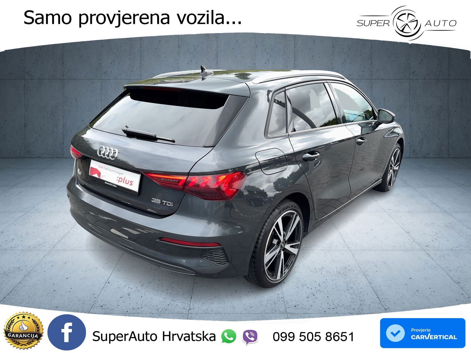 Audi A3 35 TDI (150 KS)