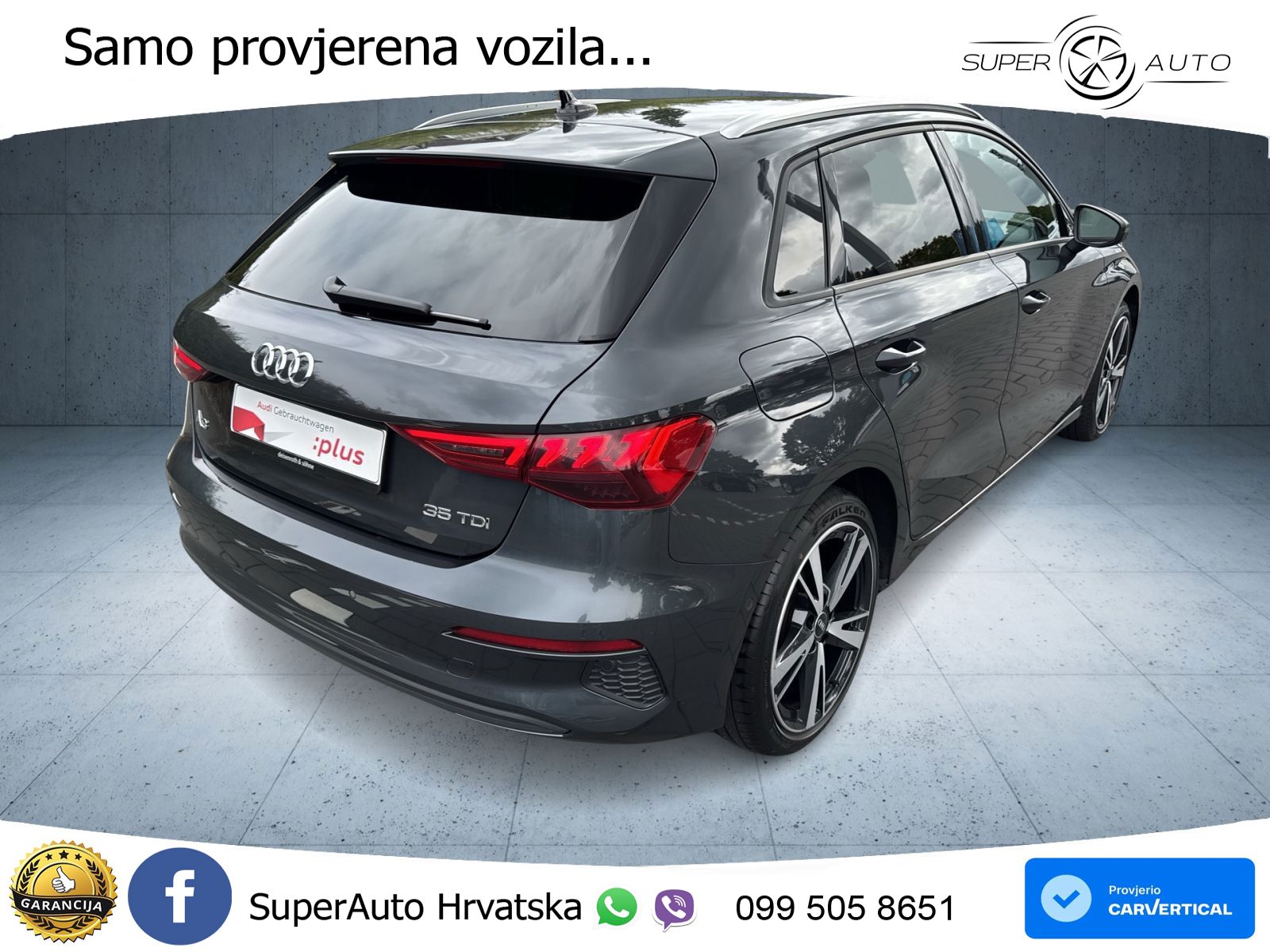 Audi A3 35 TDI (150 KS)
