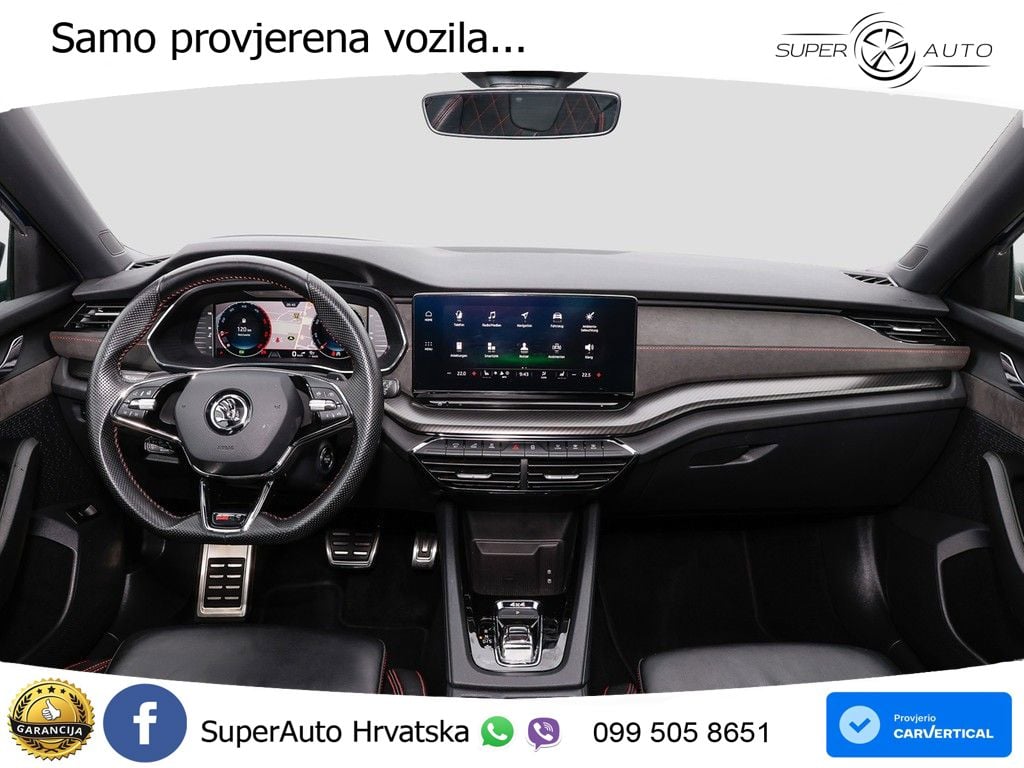 Škoda Octavia Combi RS 2.0 TDI (200 KS) 4x4 DSG MATRIX+GR SJED+KAM