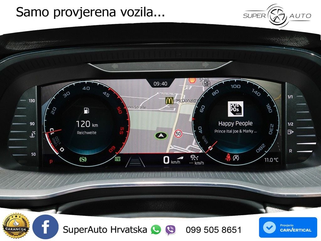 Škoda Octavia Combi RS 2.0 TDI (200 KS) 4x4 DSG MATRIX+GR SJED+KAM